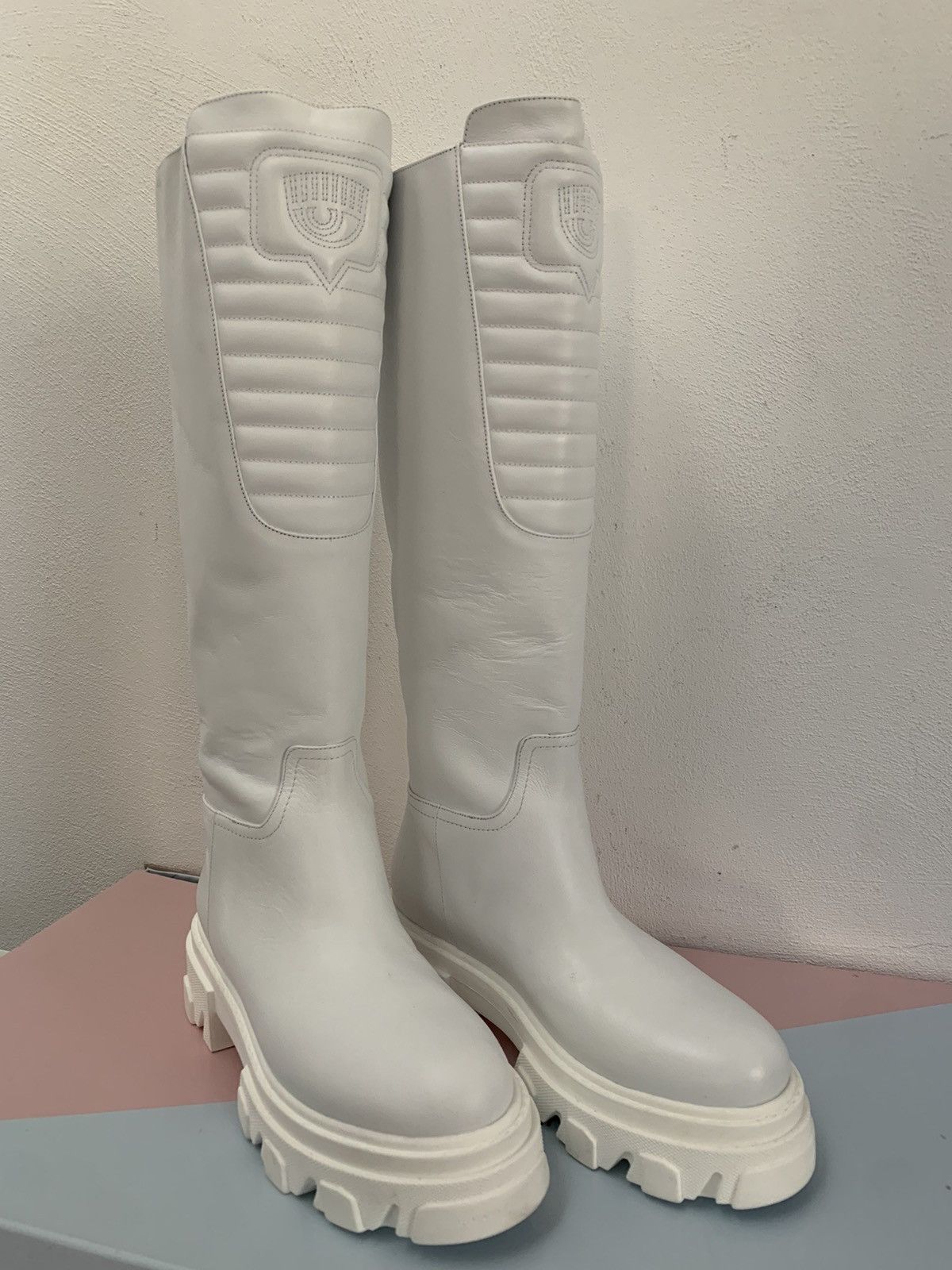 Chiara Ferragni Chiara Ferragni Leather Boots Size US 8 / IT 38 - 11 Thumbnail