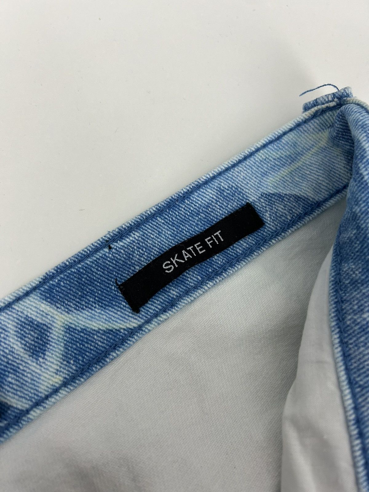 Jaded London Jaded London Water Print W36 L30 Baggy Skate Fit Denim Pants Size US 36 / EU 52 - 11 Thumbnail