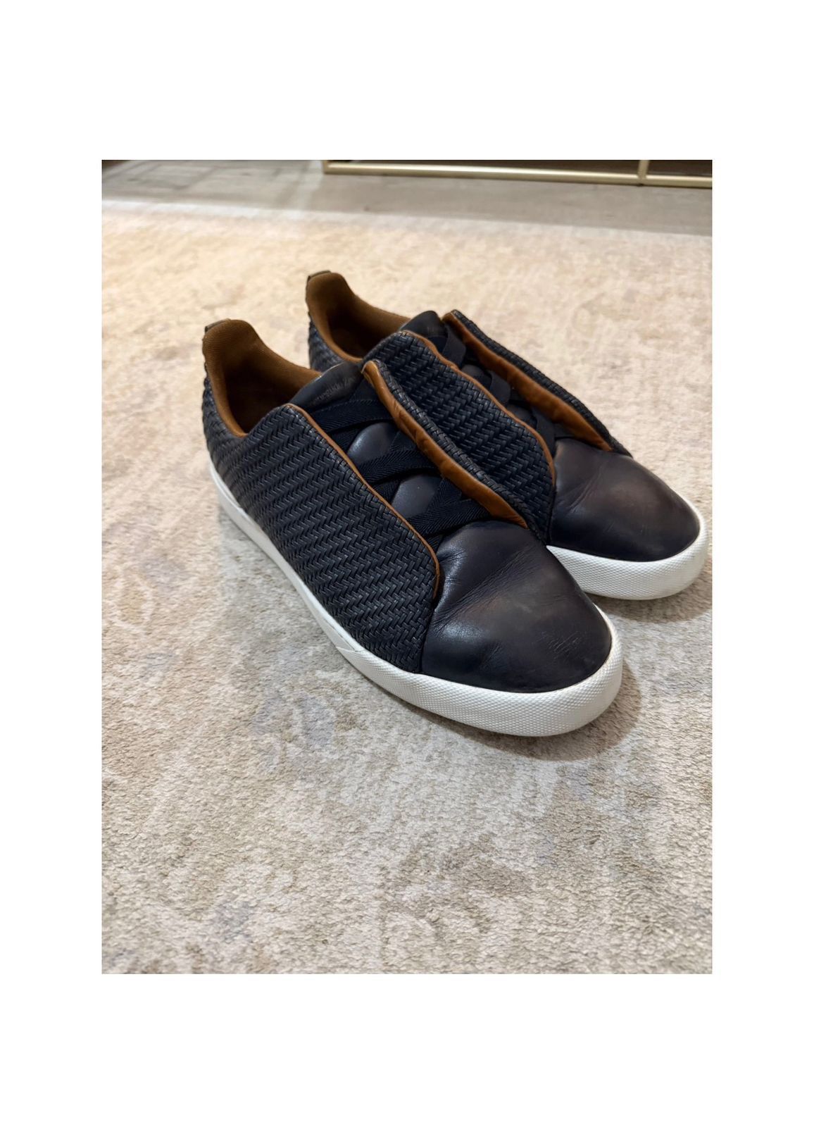 Z Zegna Zegna Triple Stitch Size US 10 / EU 43 - 1 Thumbnail
