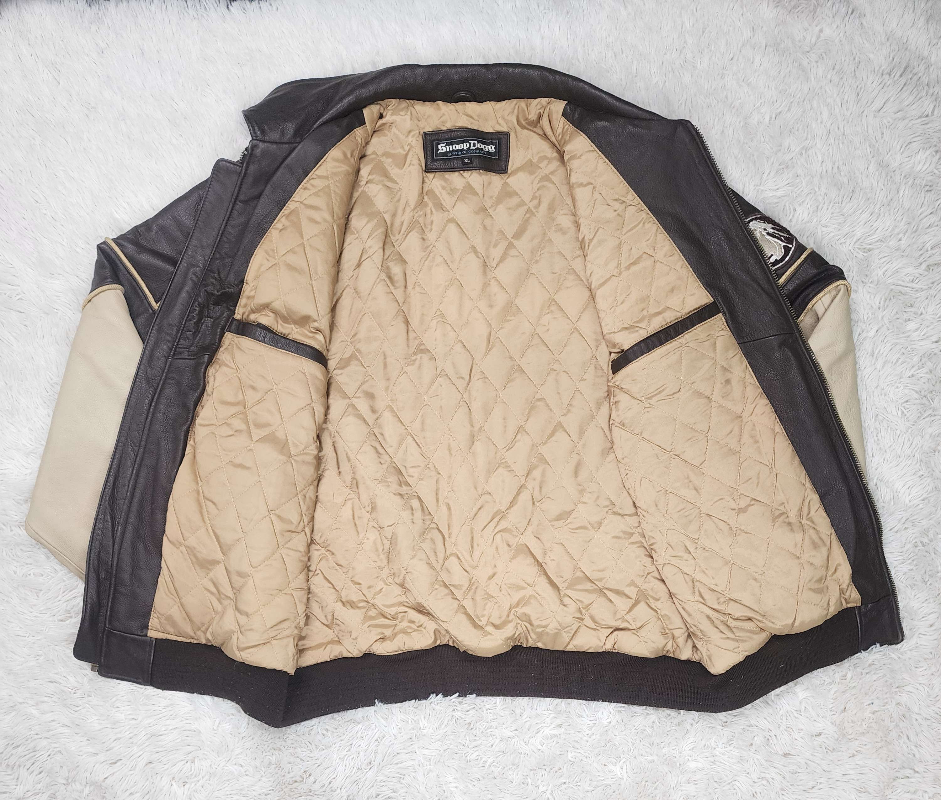 Snoop Dogg Vintage Snoop Dogg clothing company leather jacket Size US XL / EU 56 / 4 - 6 Thumbnail