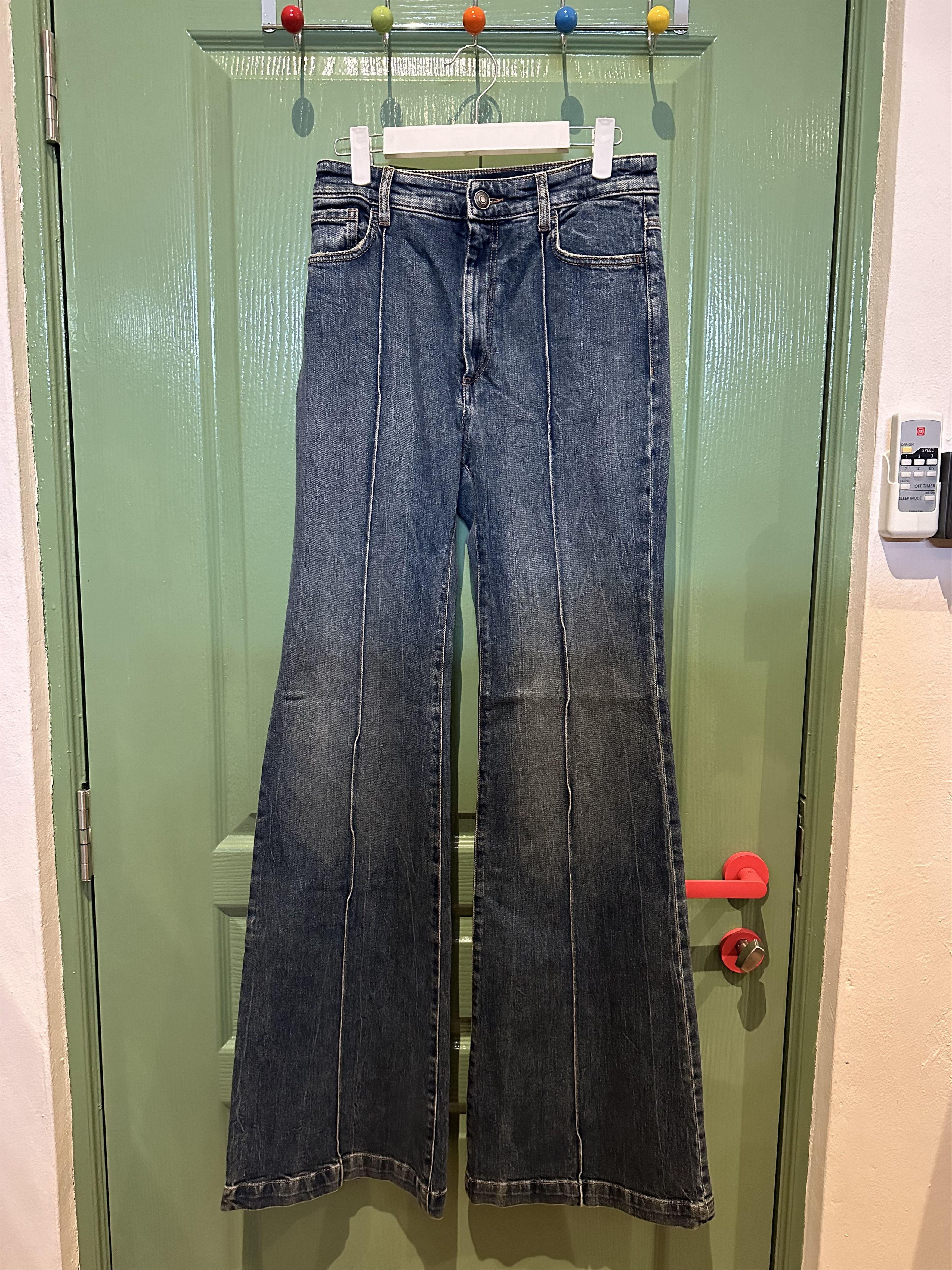 Sportmax Sprotmax Cloro Flared Jeans Size 26" / US 2 / IT 38 - 3 Thumbnail