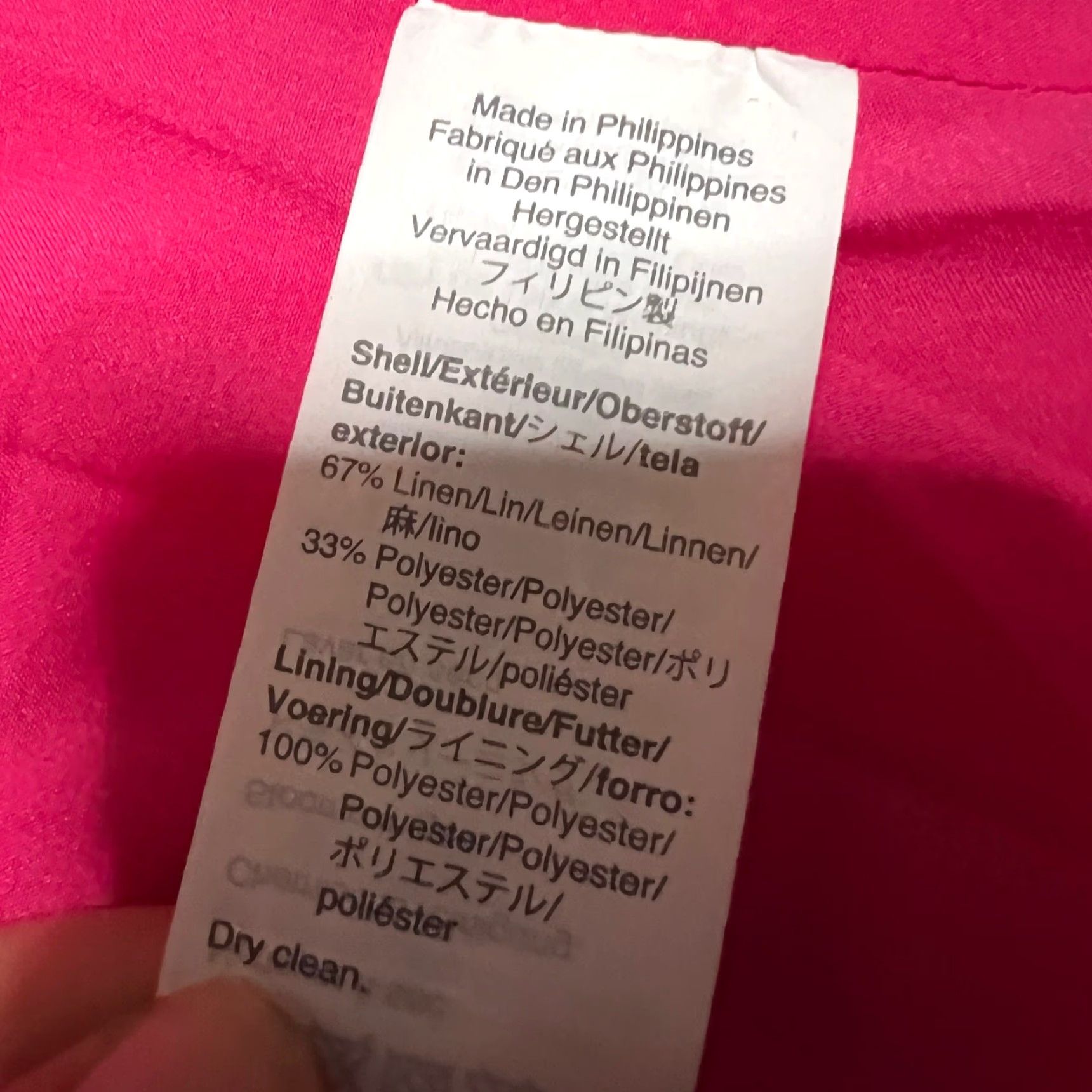 J.Crew J.Crew Blazer Womens 4 Pink Linen Blend Stretch Going Out Preppy Barbie AI253 Size S / US 4 / IT 40 - 6 Thumbnail