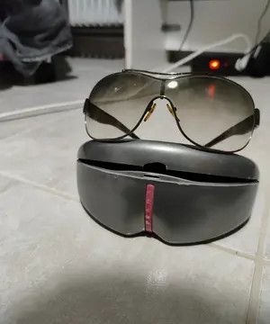 Prada vintage archive prada sunglasses aviator shades case logo Size ONE SIZE - 11 Thumbnail