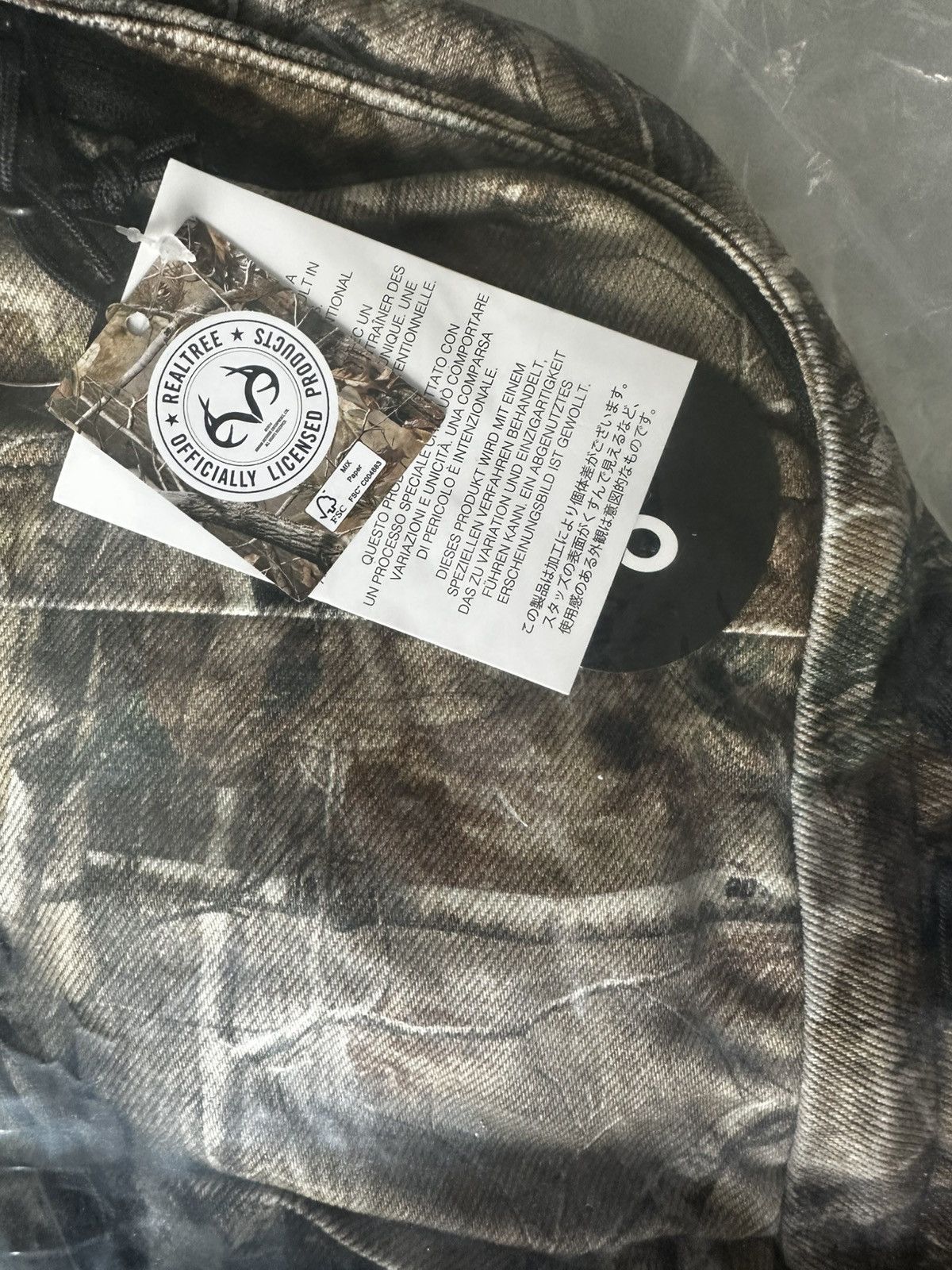 Supreme Supreme Realtree Camo Denim Backpack Size ONE SIZE - 3 Thumbnail