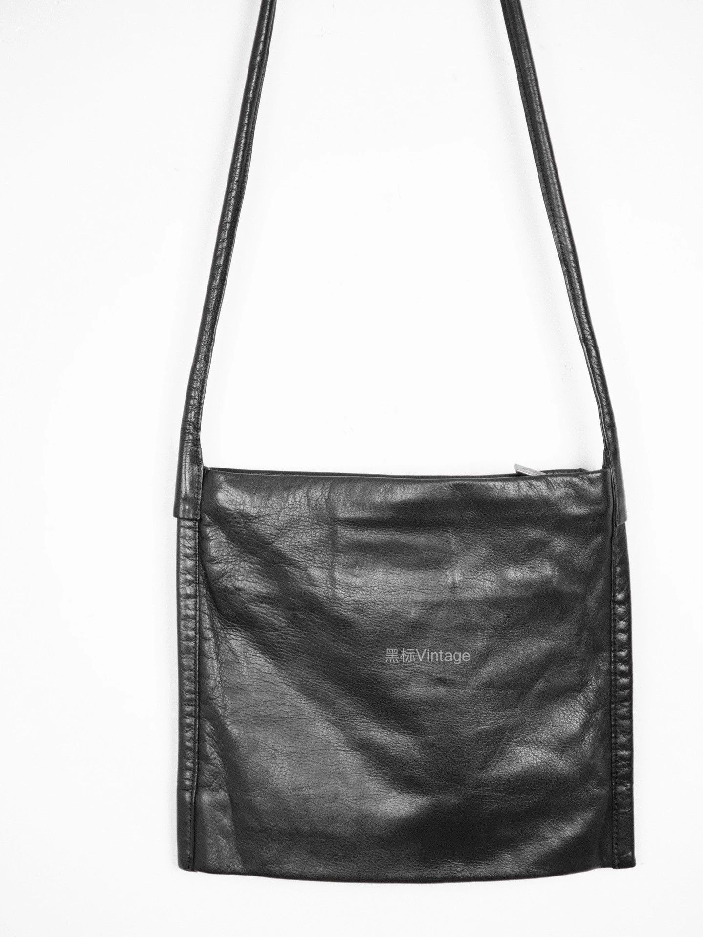 Yohji Yamamoto Yohji Yamamoto 19ss Vintage Tofu Crossbody Bag 9/10 Size ONE SIZE - 2 Thumbnail