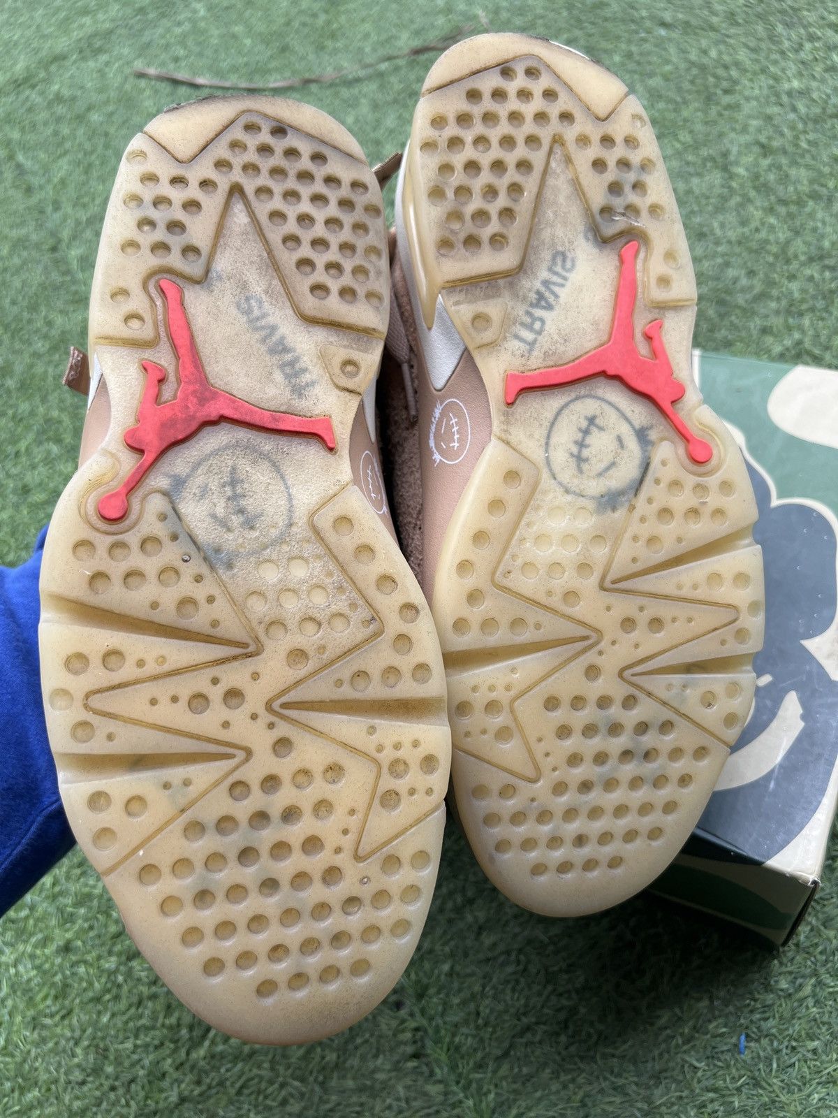 Jordan Brand × Travis Scott Travis Scott x Air Jordan 6 Retro SP British Khaki DH0690200 Size US 9.5 / EU 42-43 - 6 Thumbnail
