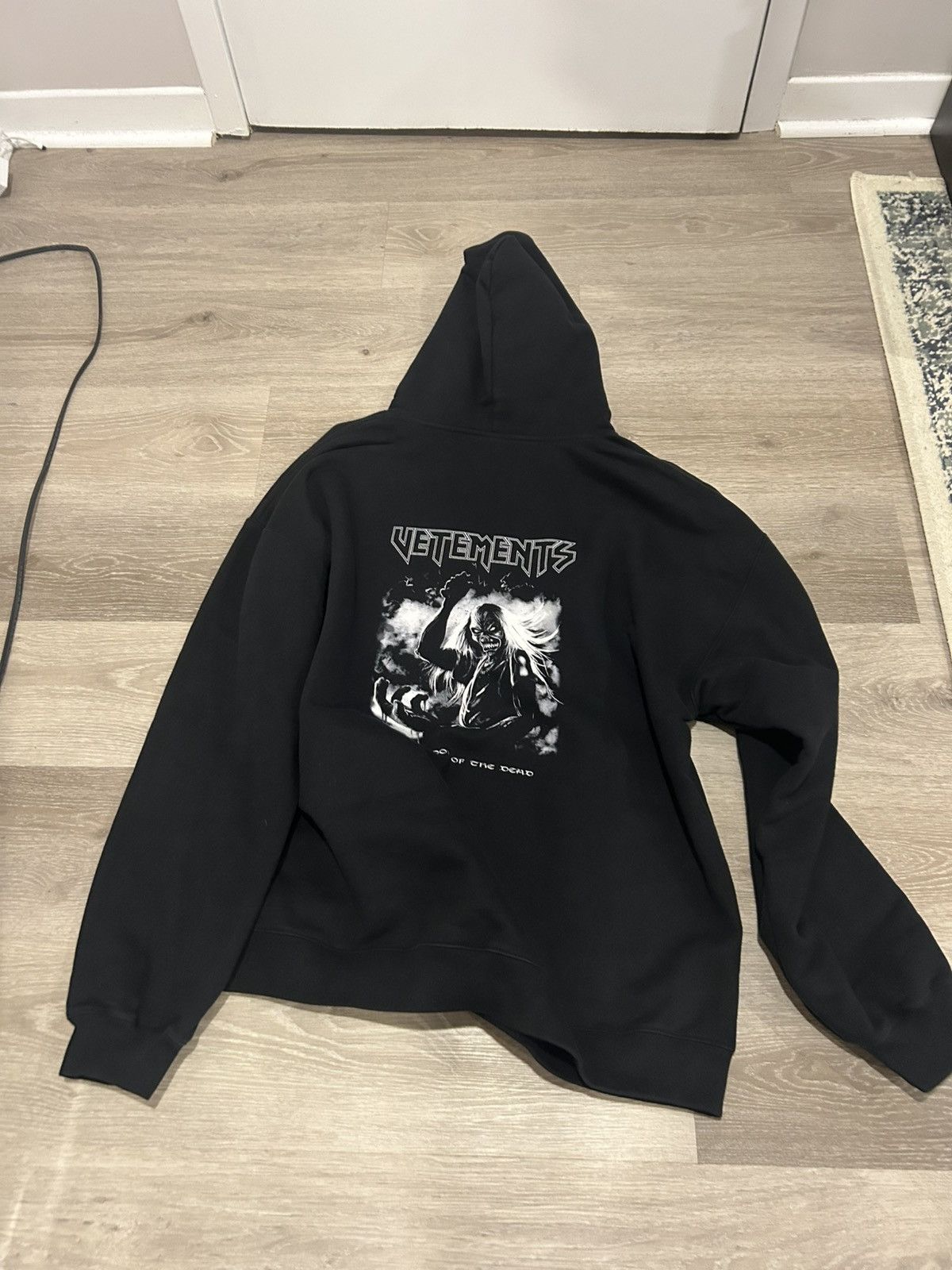 Vetements Vetements iron maiden hoodie Size US S / EU 44-46 / 1 - 2 Thumbnail