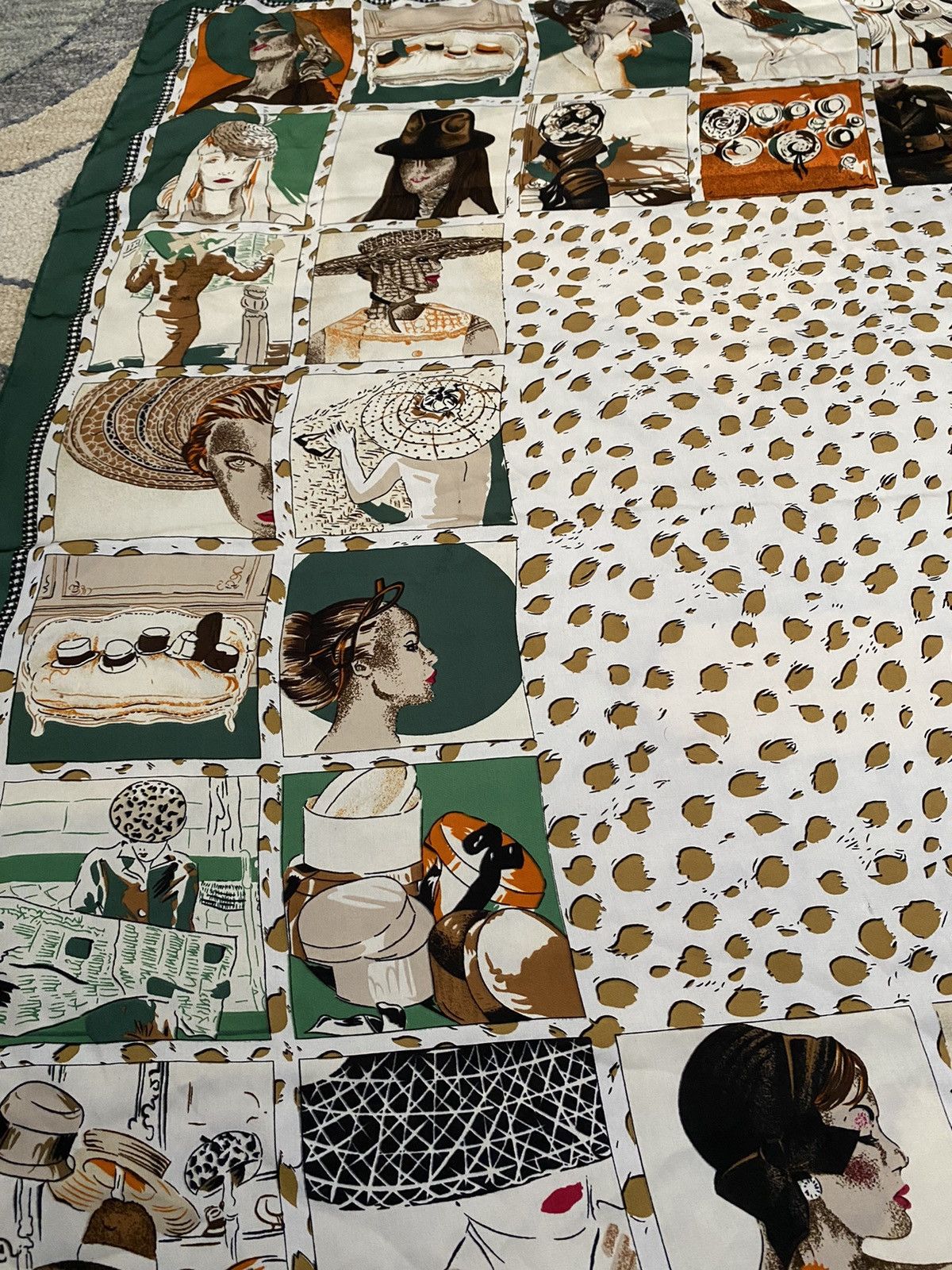 Andy Warhol × The Unbranded Brand × Untitled Artworks POP ART FULL DESIGN ARTWORK SILK SCARF SCARVES Size ONE SIZE - 4 Thumbnail