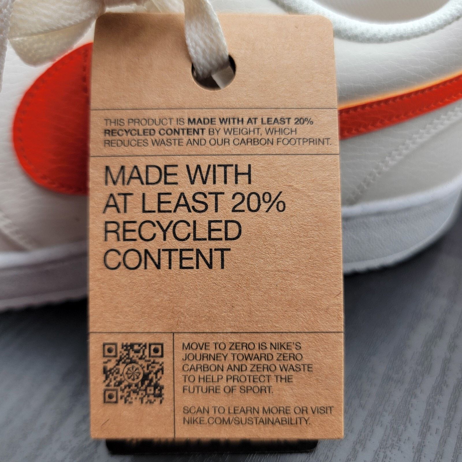 Nike Nike Court Vision Low Next Nature Sail Orange Men's 10 Size US 10 / EU 43 - 9 Thumbnail
