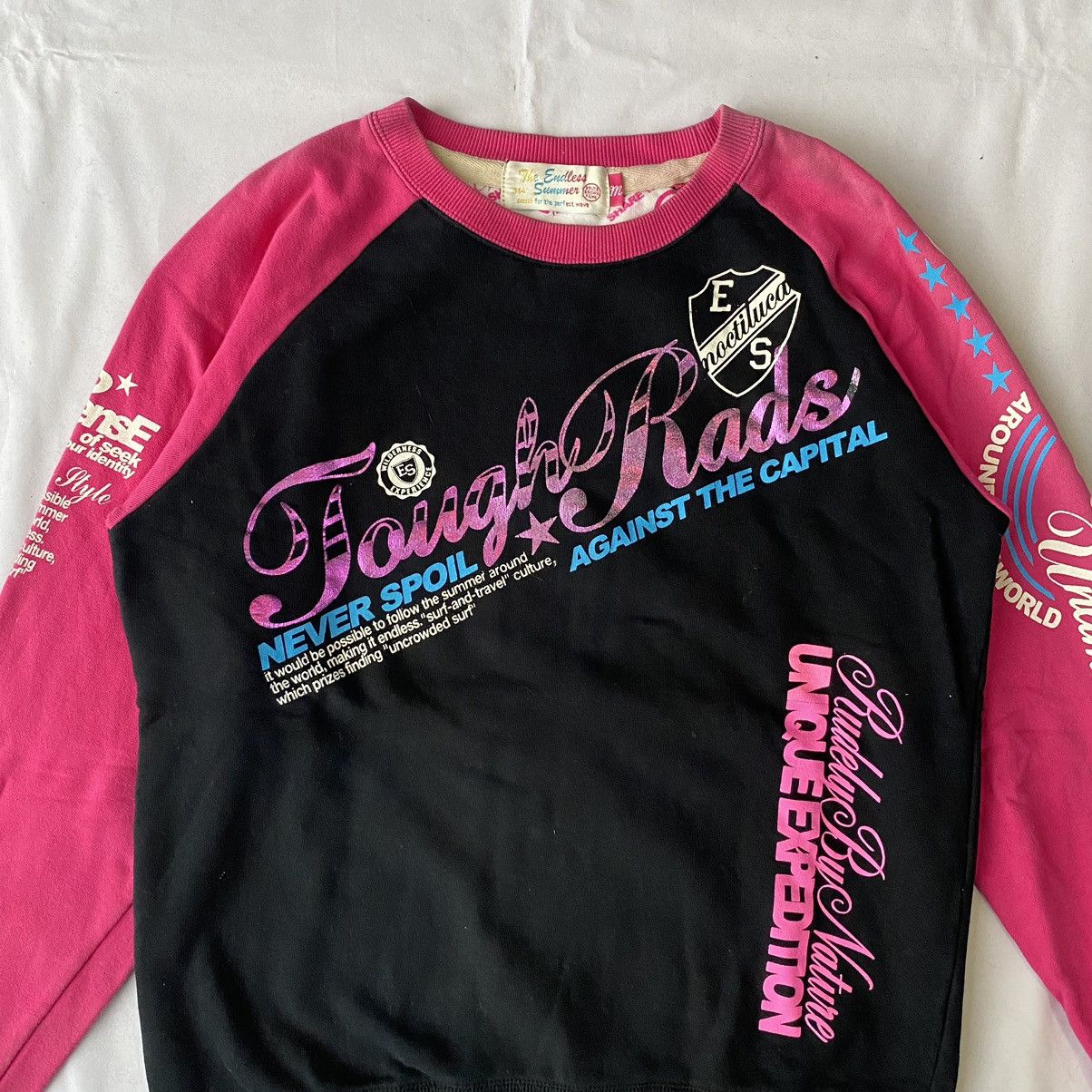 Beauty Beast × Japanese Brand Tough Rads Against The Capital Crewneck Sweatshirts LGBstyle Size US M / EU 48-50 / 2 - 3 Thumbnail
