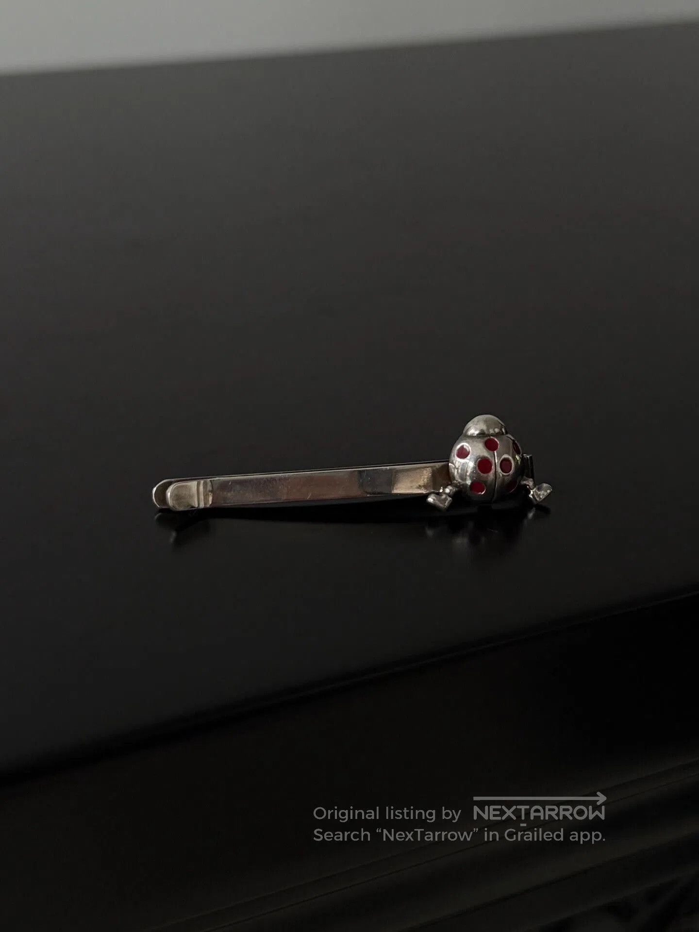 Yohji Yamamoto silver ladybug tie clip by yohji yamamoto. Size ONE SIZE - 1 Thumbnail