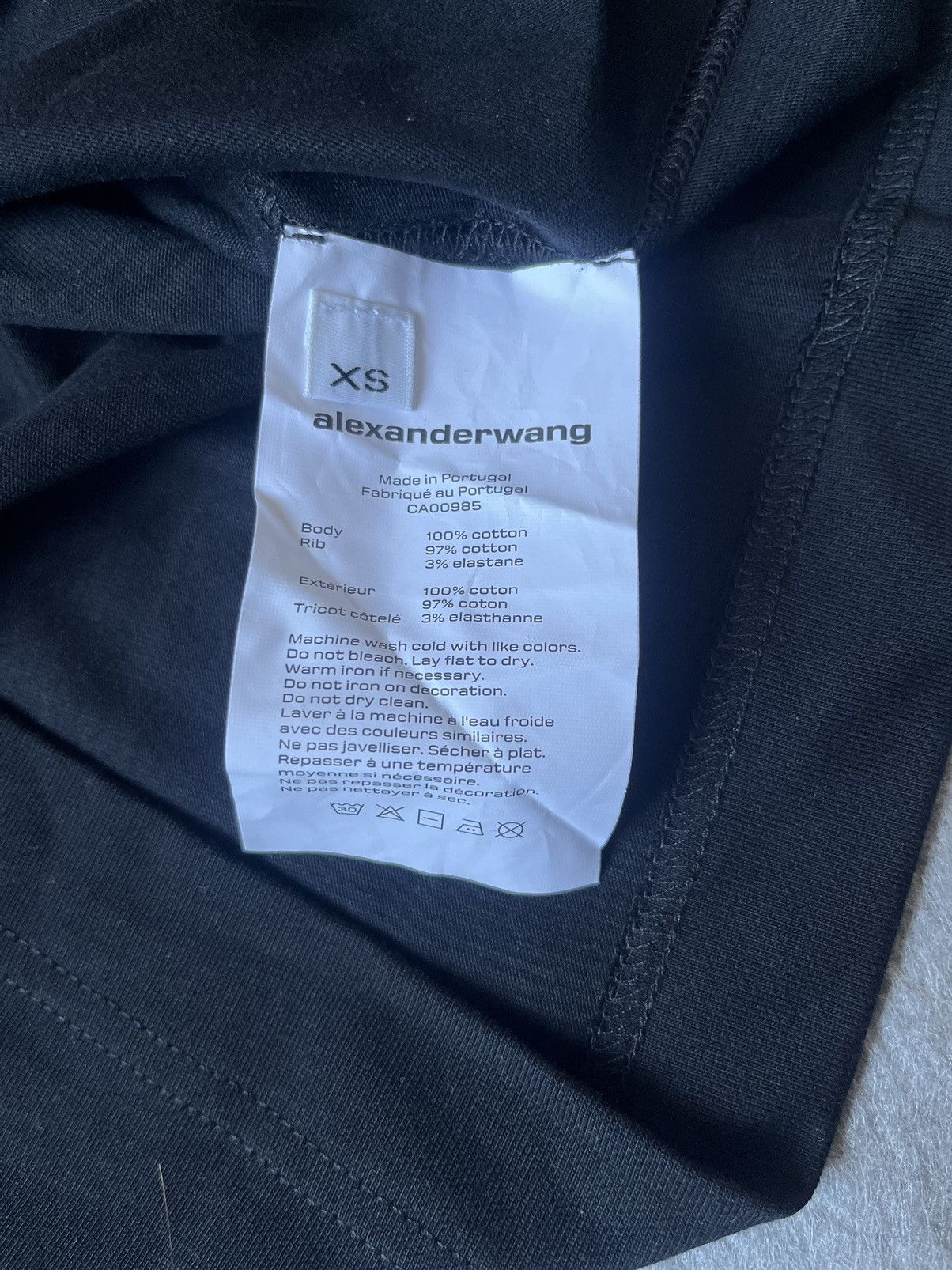 Alexander Wang Alexander wang long sleeve heart tee Size US XS / EU 42 / 0 - 3 Thumbnail
