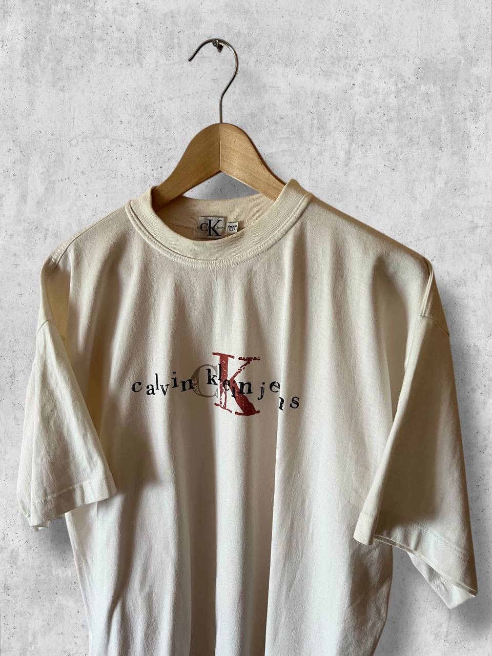 Calvin Klein Calvin Klein MADE IN USA vintage graphic logo tee t shirt Size US M / EU 48-50 / 2 - 1 Thumbnail