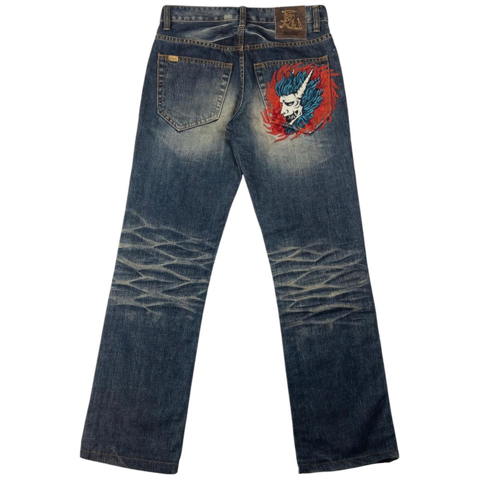 Onia Vintage Oniarai Devil Japanese Denim Jeans Size W29 Size US 29 - 2 Thumbnail