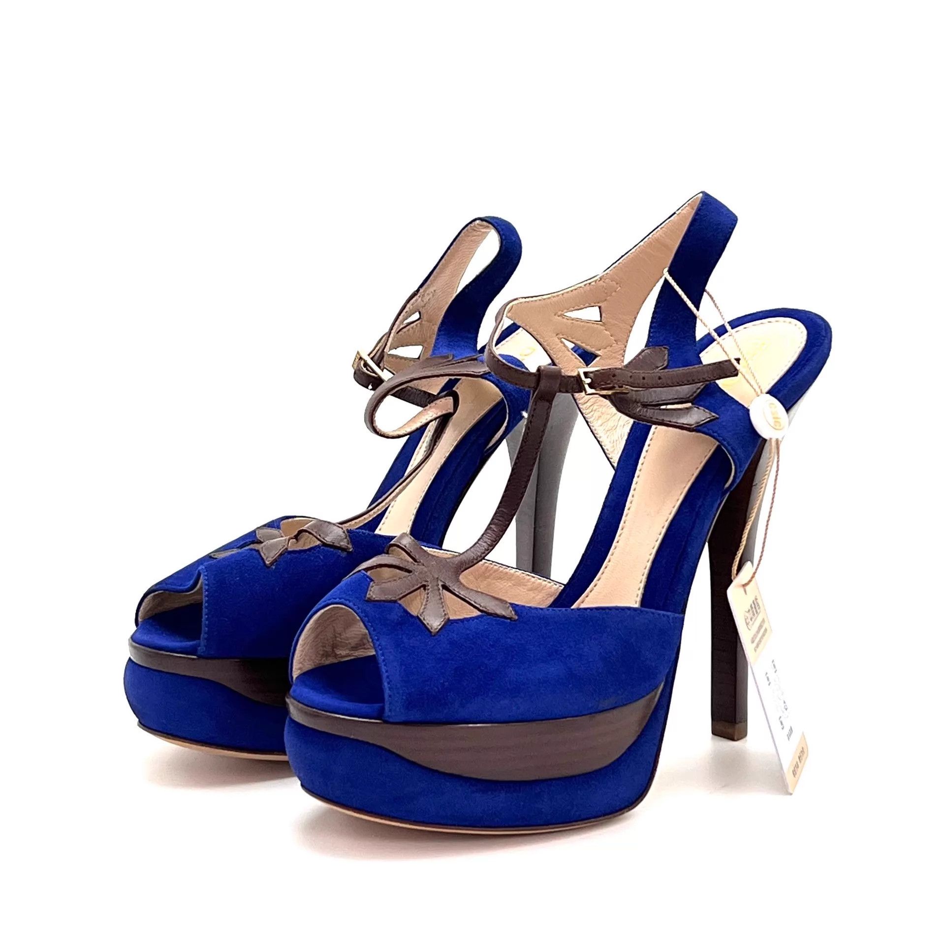 Fendi FENDI Women's 38 Heels w/ Auth Tag 3052604152530 Size US 7.5 / IT 37.5 - 1 Thumbnail