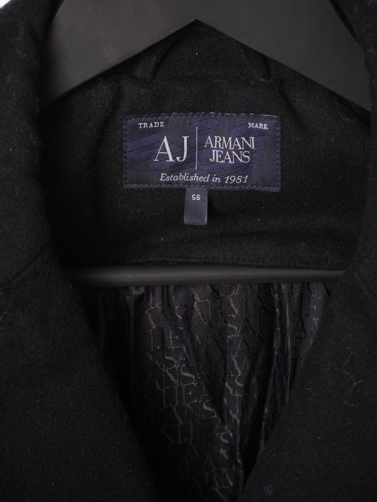 Armani ARMANI Jeans Jacket Wool Coat 56 Size US XL / EU 56 / 4 - 3 Thumbnail