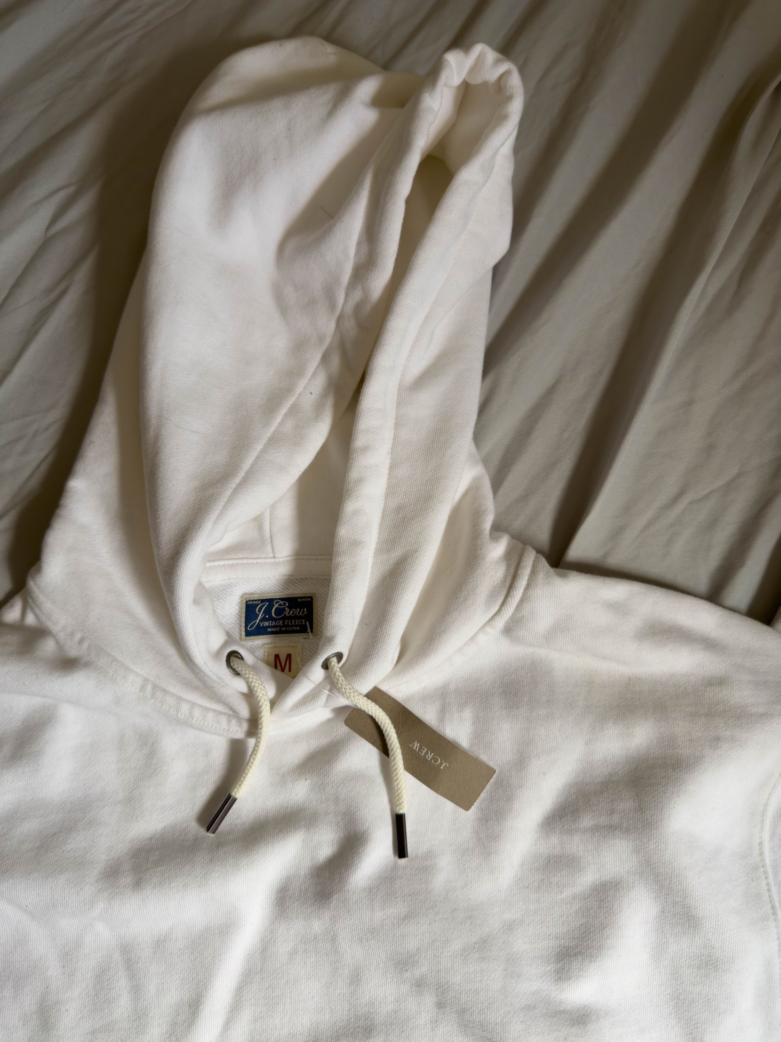 J.Crew J. Crew Garment Dyed French Terry Hoodie Sweatshirt Medium Size US M / EU 48-50 / 2 - 3 Thumbnail