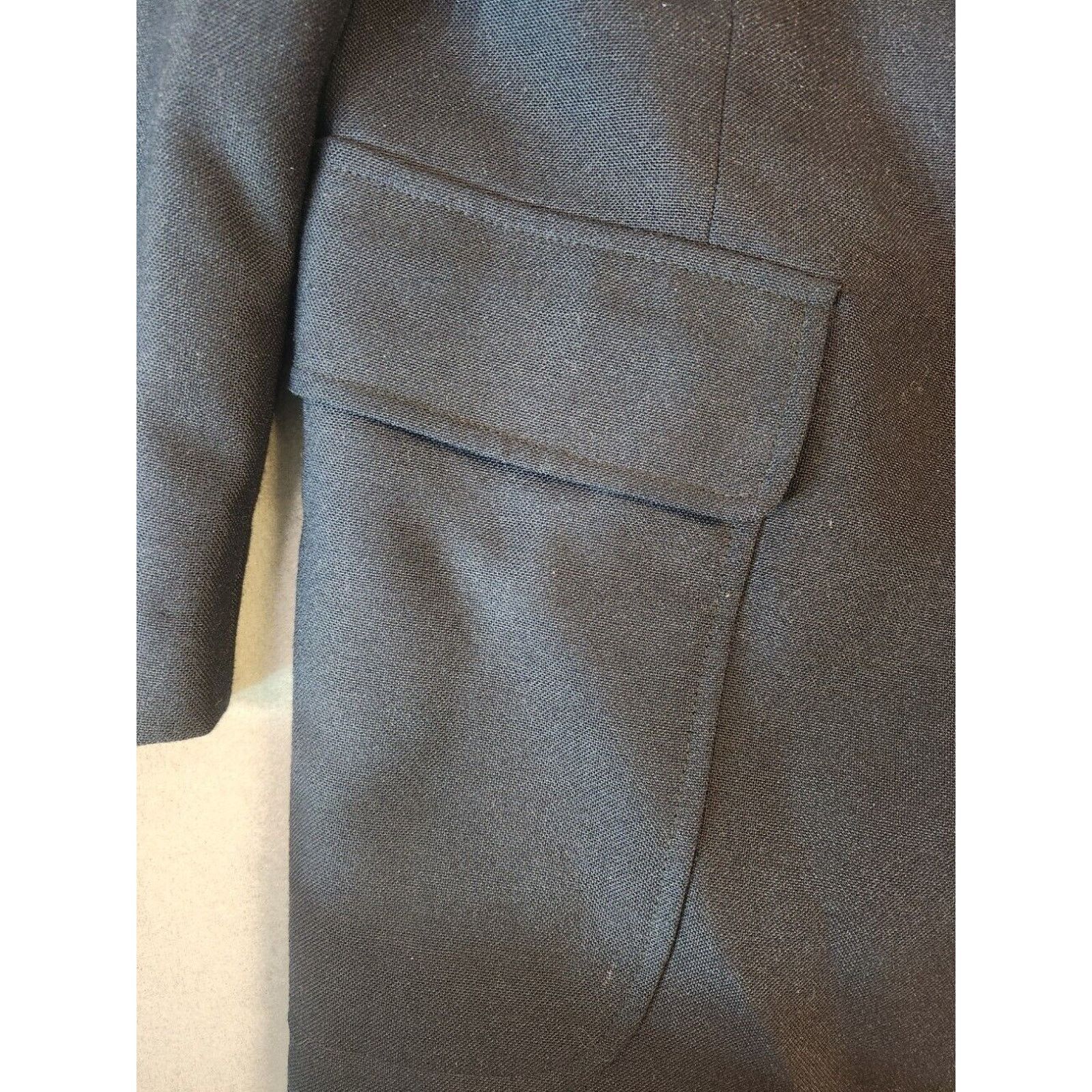Other English Manor Men’s 3 Button Blazer Jacket Navy 46R POLAND Size 46R - 9 Thumbnail
