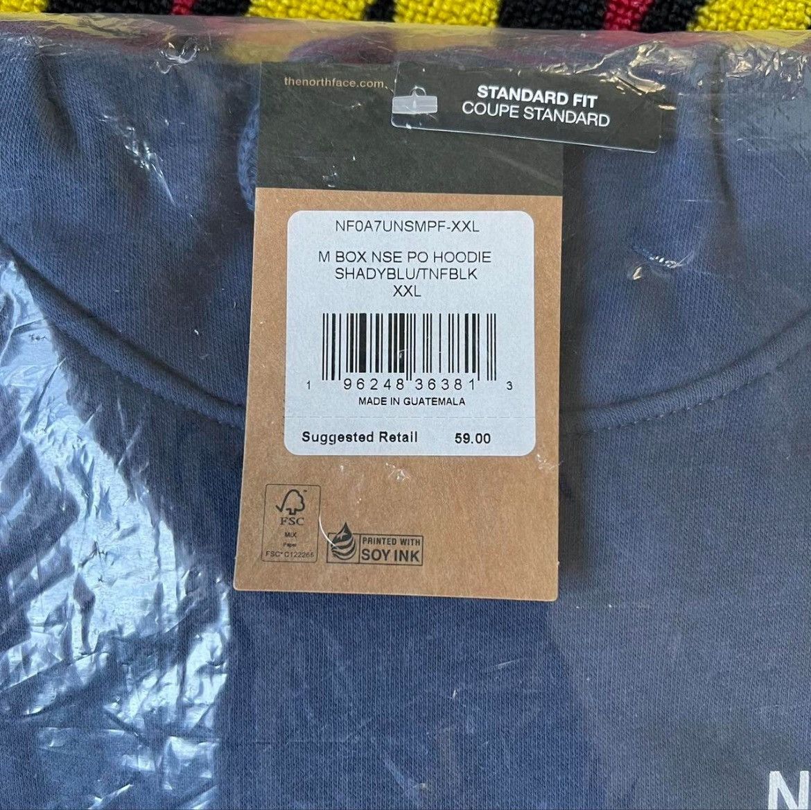 The North Face The North Face box pullover hoodie Size US XXL / EU 58 / 5 - 3 Thumbnail