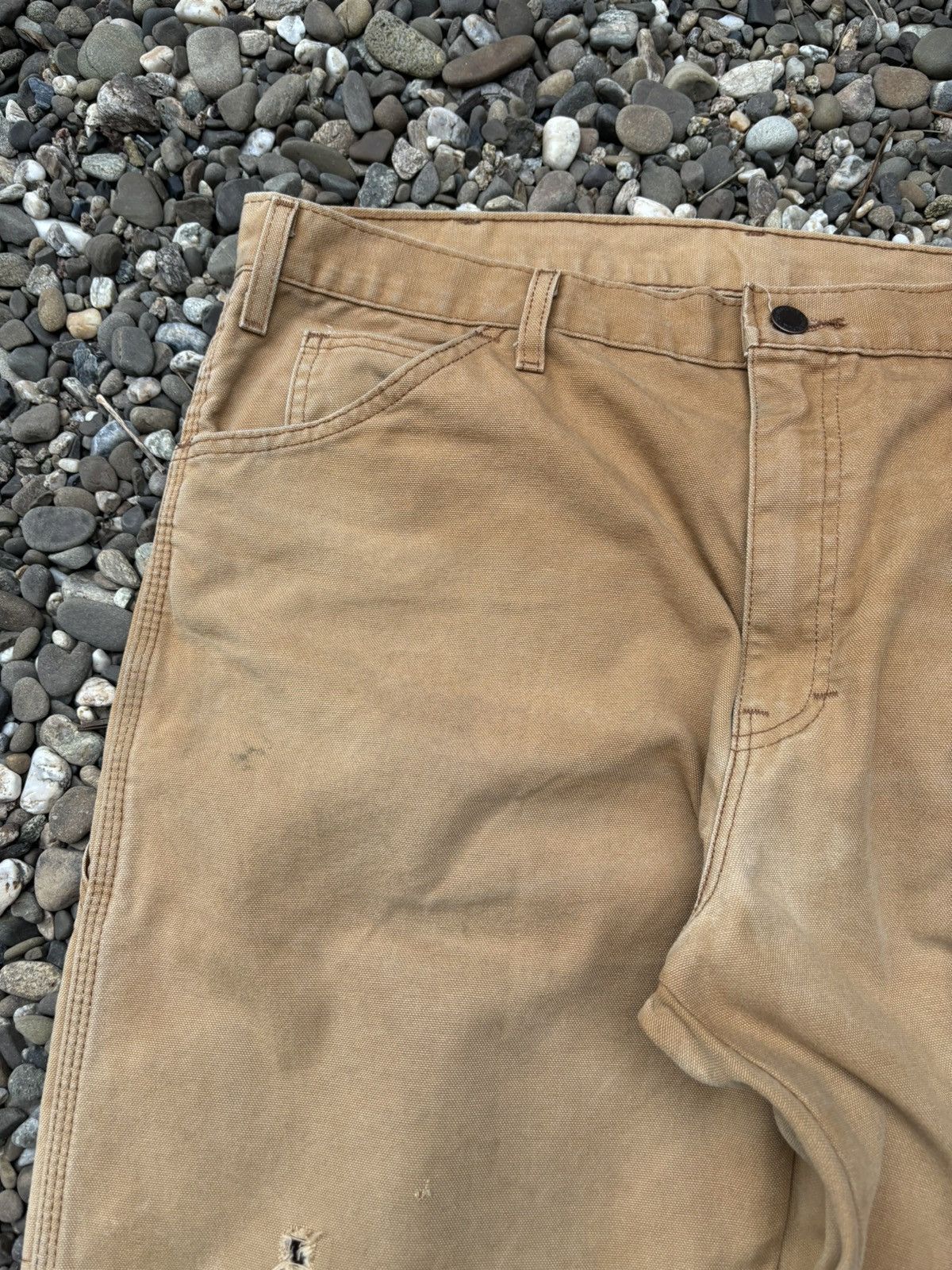 Dickies Vintage Dickies Distressed Faded Duck Canvas Pants Size US 36 / EU 52 - 4 Thumbnail