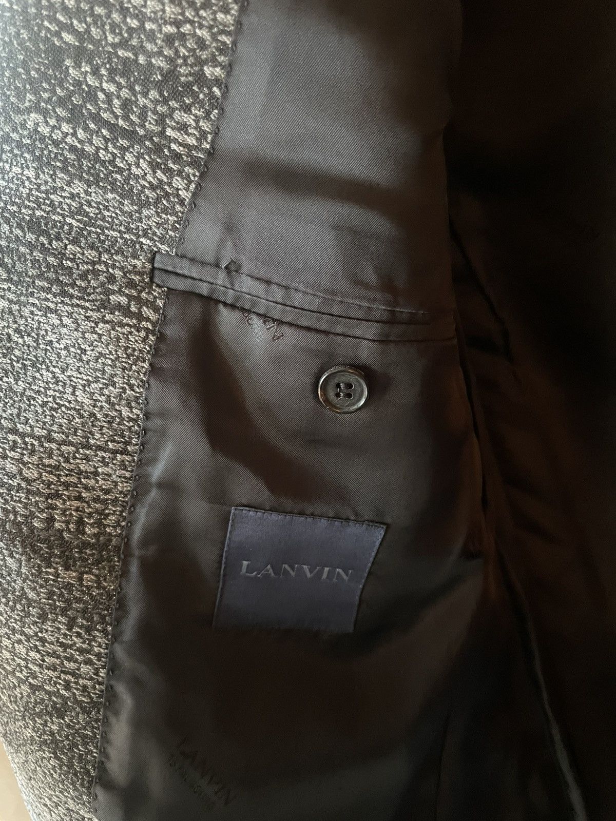 Lanvin Lanvin Tailored Jacket Size 50L - 10 Thumbnail