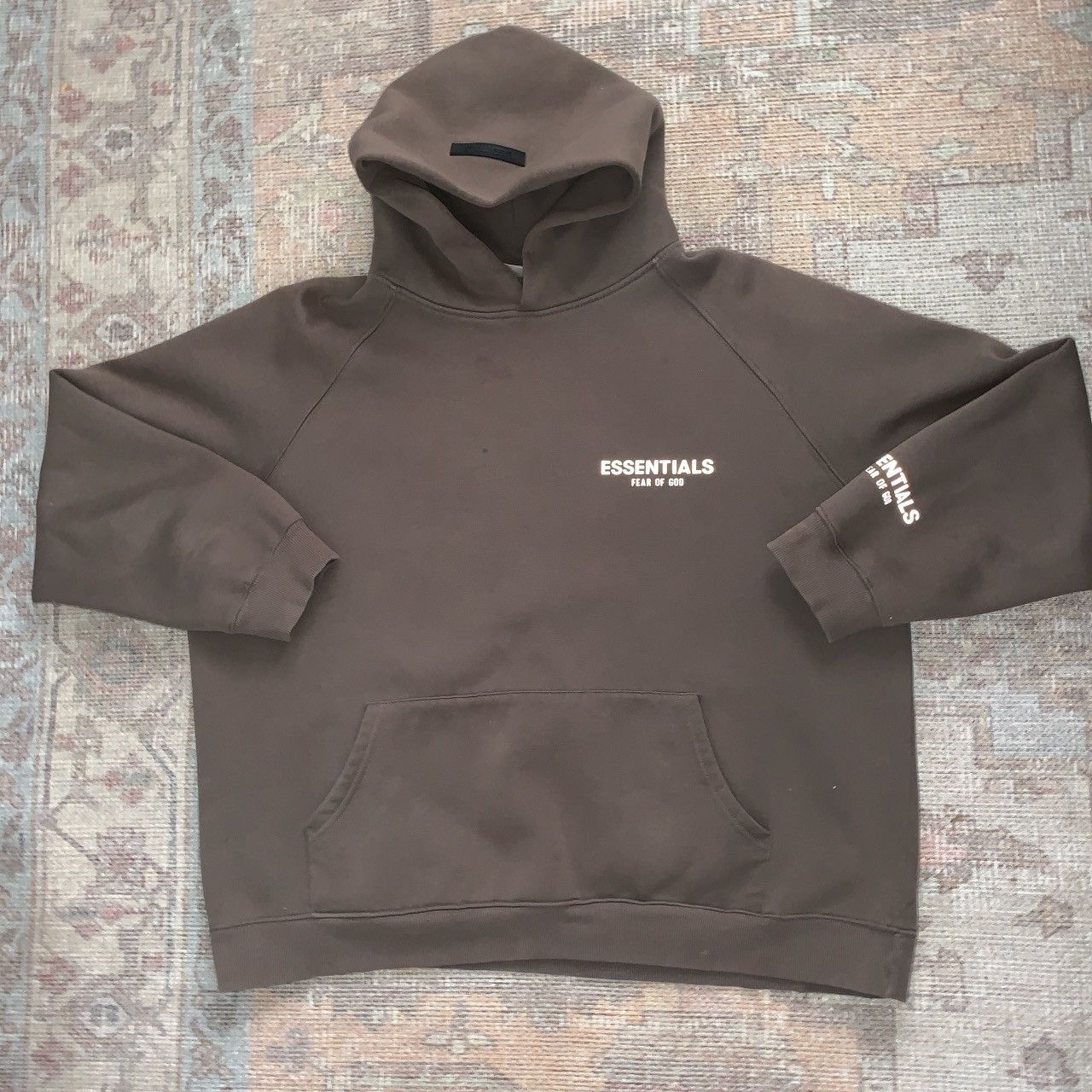 Fog Fear of God Essentials Hoodie Cardigan Hoodie Zip Jacket main image 1