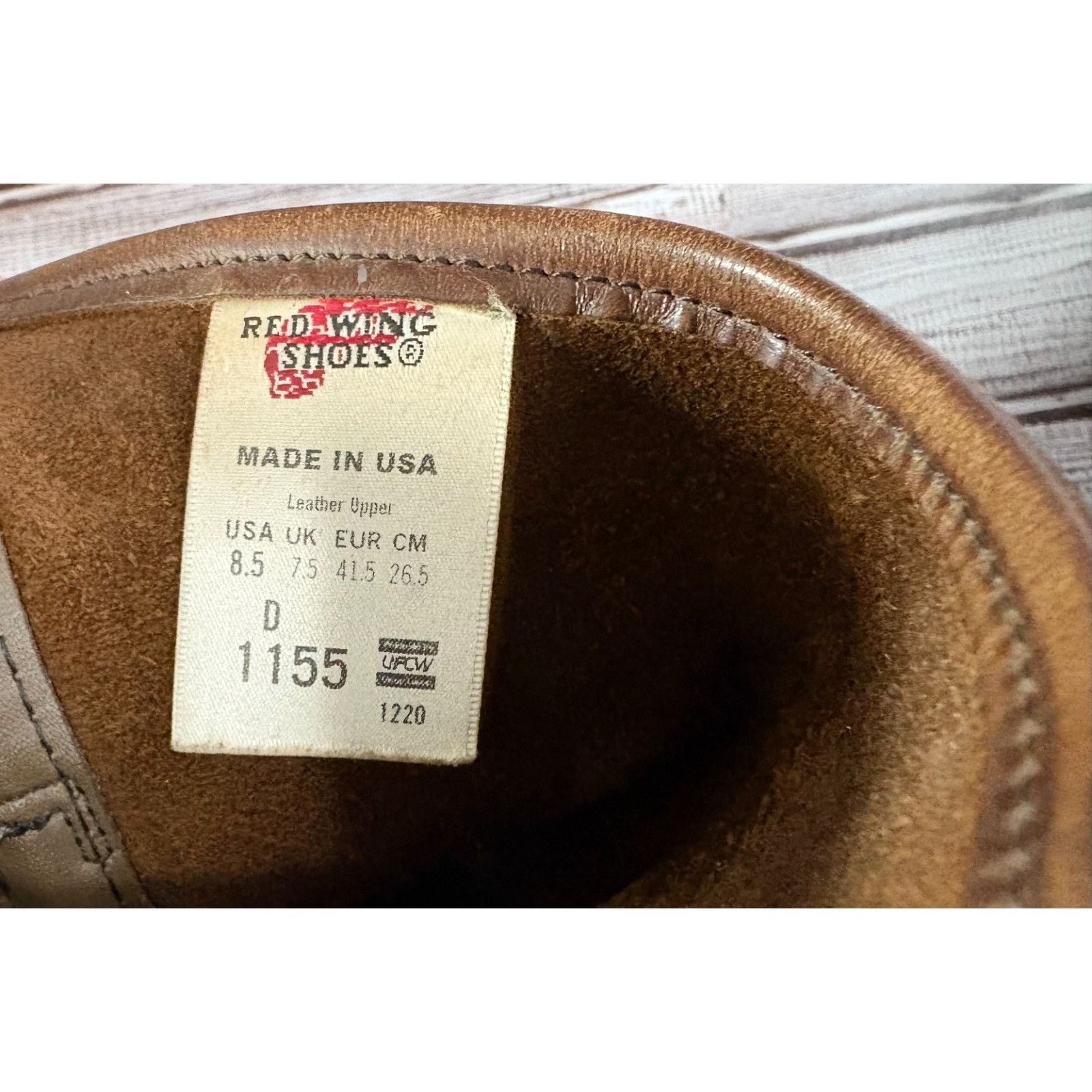 Red Wing Red Wing 1155 Pecos Western Work Boots Size 8.5 D color bro Size US 8.5 / EU 41-42 - 9 Thumbnail
