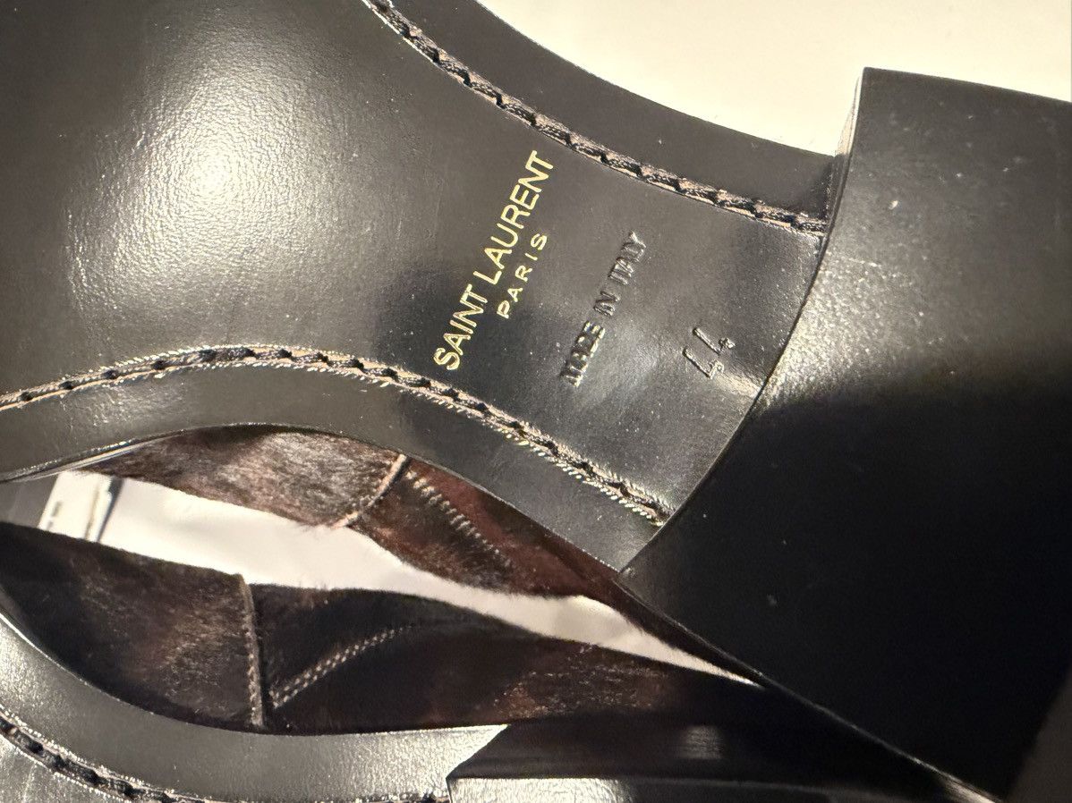 Saint Laurent Paris SAINT LAURENT pony hair lynx print Boots 44/11. Size US 11 / EU 44 - 6 Thumbnail