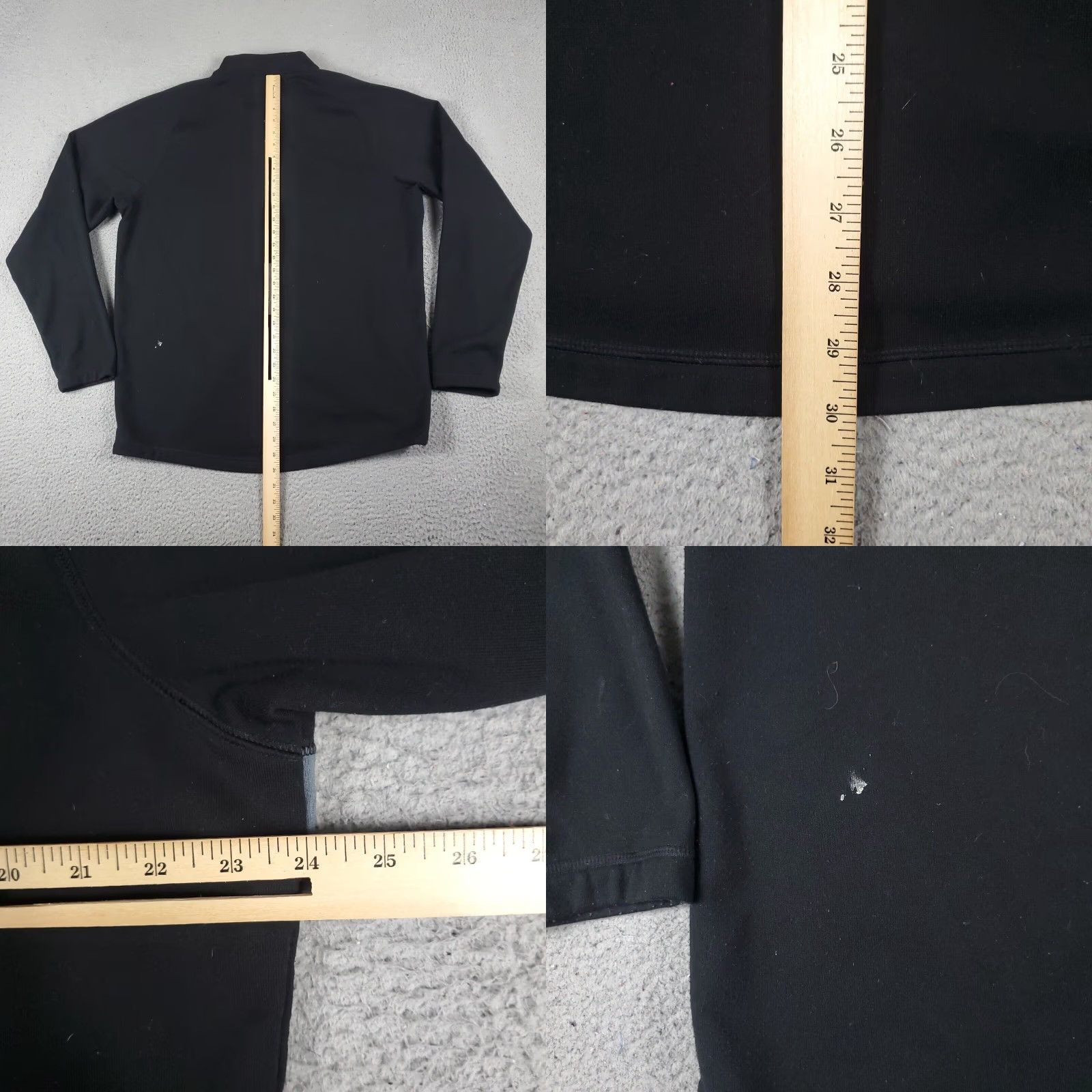 Adidas Adidas Black Fleece Sweater Mens Large 1/4 Zip Pullover Casual Size US L / EU 52-54 / 3 - 8 Thumbnail