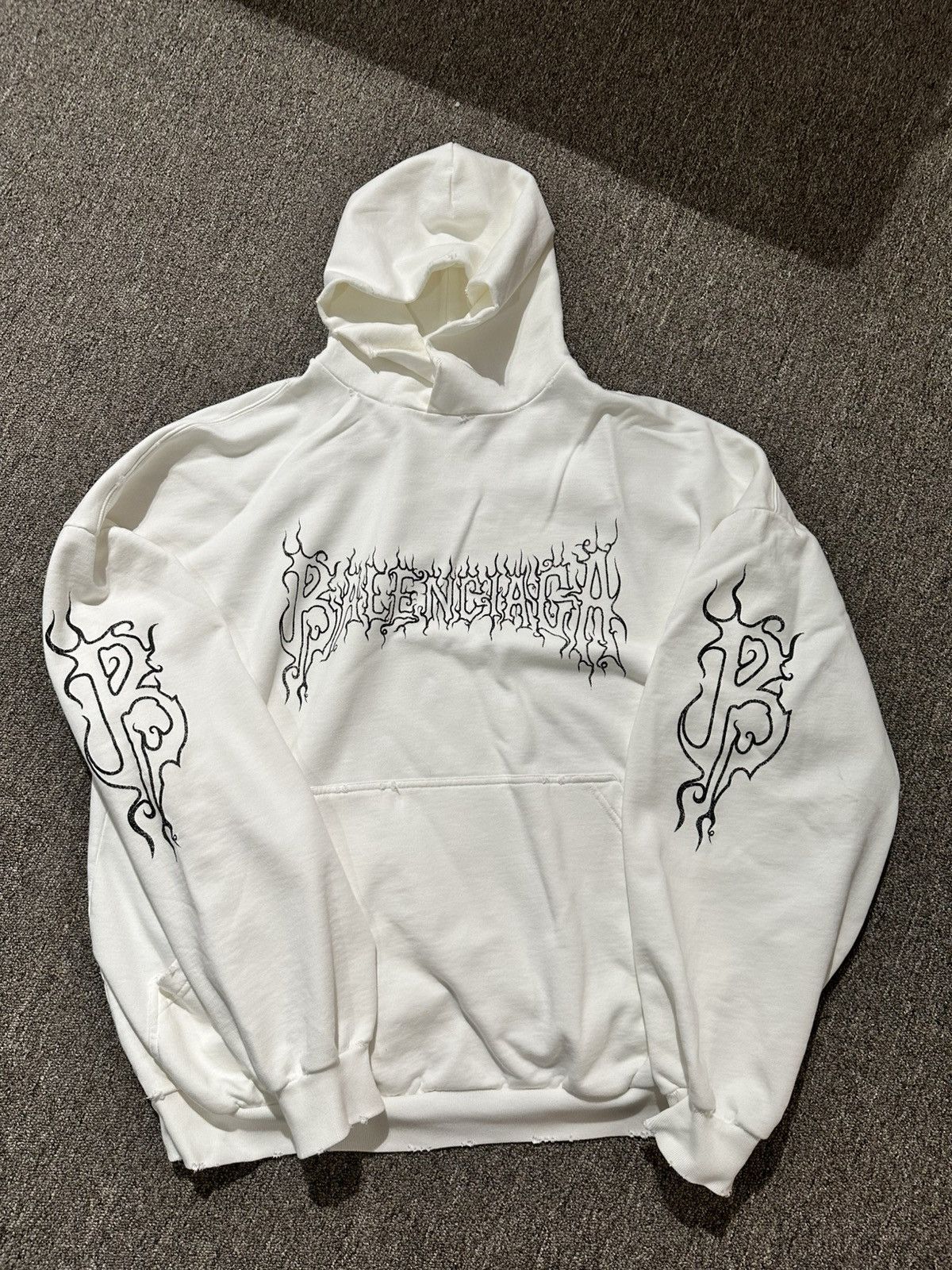 Balenciaga Balenciaga Darkwave Hoodie Size US L / EU 52-54 / 3 - 1 Thumbnail