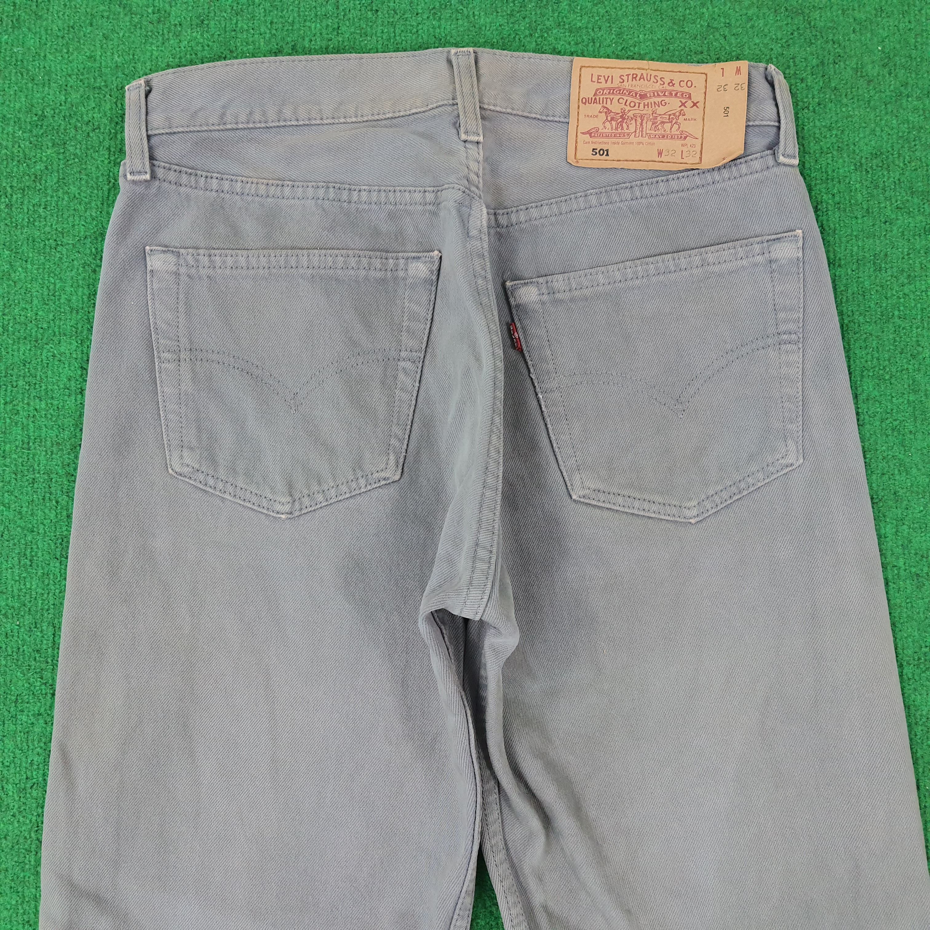 Levi's × Vintage Vintage Levi's Strauss 501 Denim Pants C235N36 Size US 29 - 2 Thumbnail