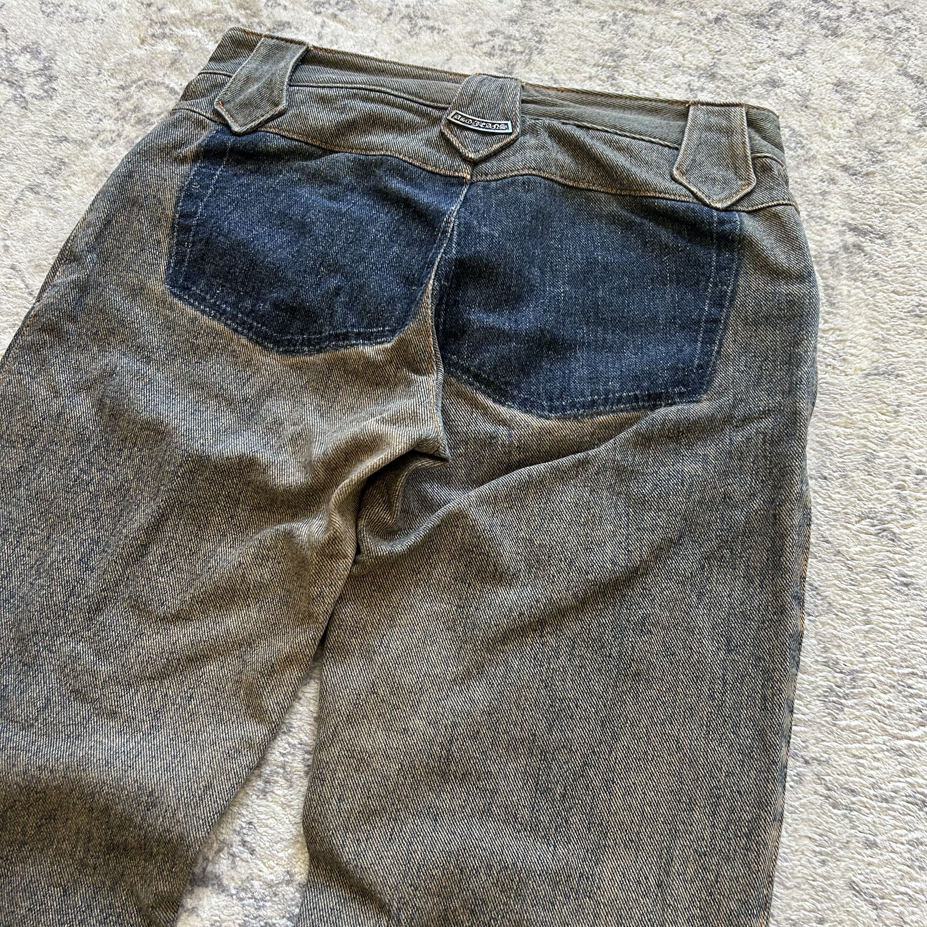 A&G Rock A&G Le Fleur Patch Work Lace-up Jeans Size US 28 / EU 44 - 11 Thumbnail
