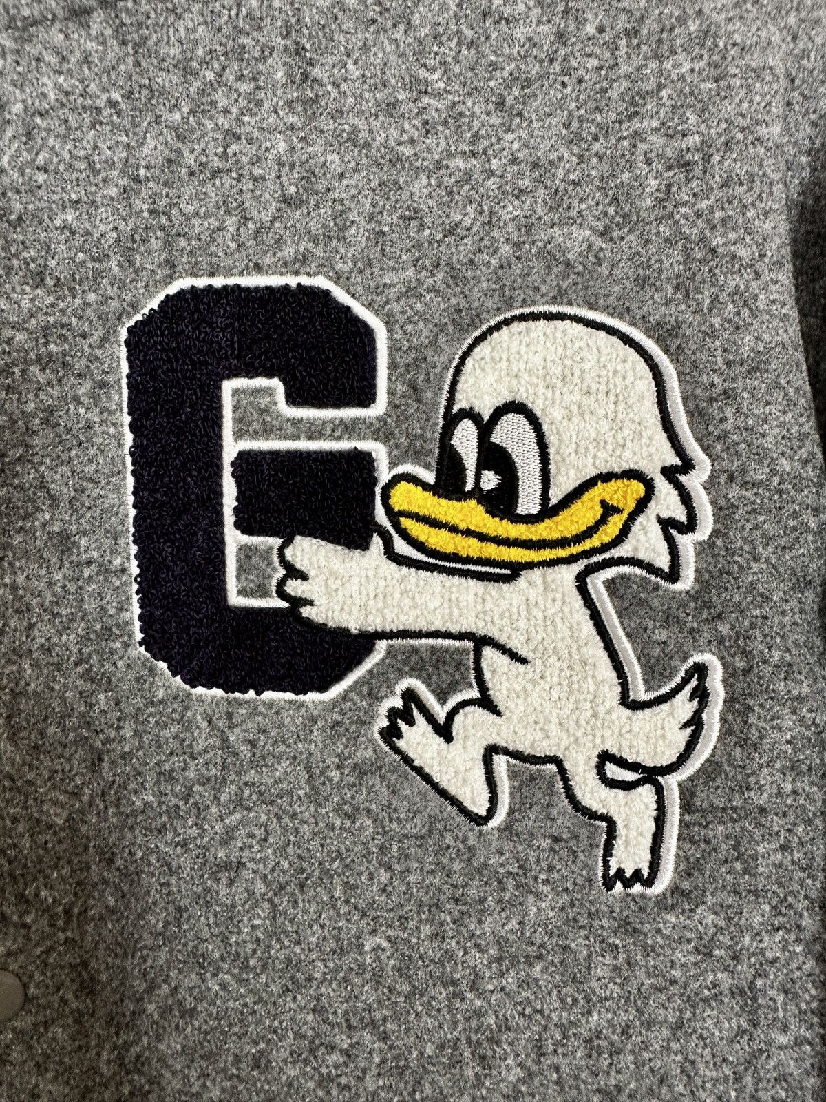 Gap × Palace Palace x Gap Varsity Jacket Grey Size US S / EU 44-46 / 1 - 5 Thumbnail