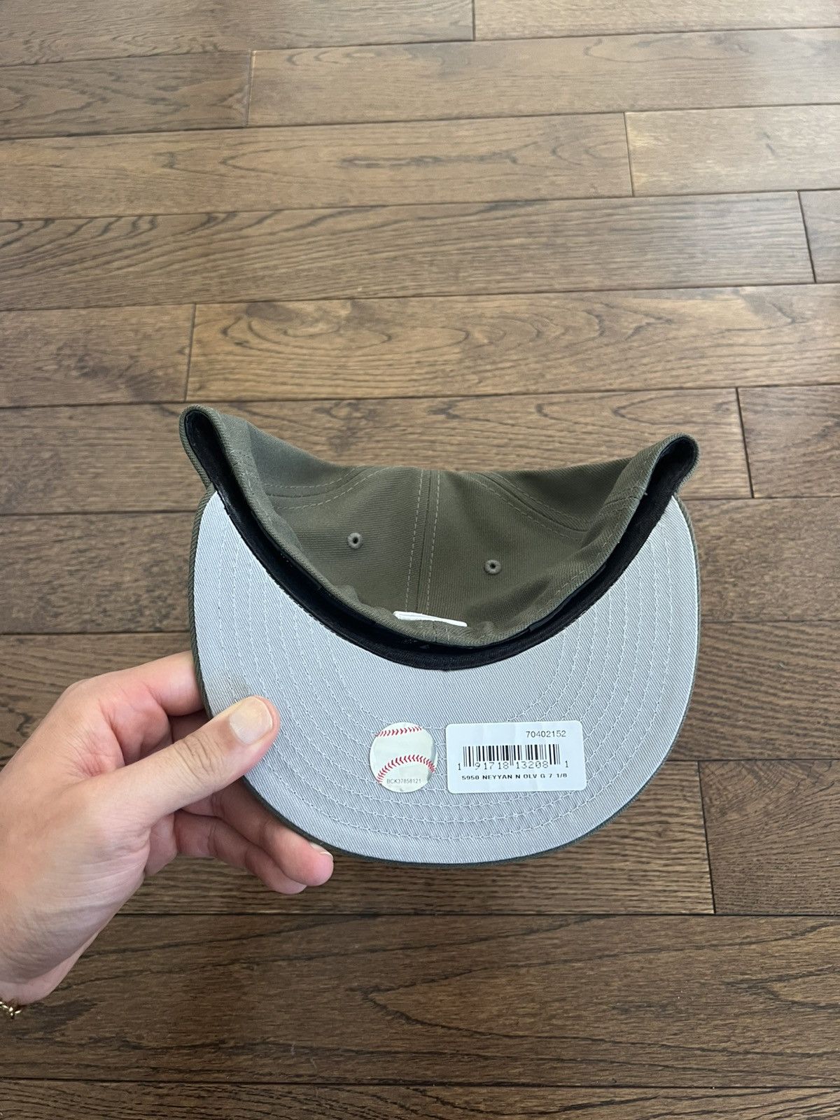 New Era NEW ERA FITTED OLIVE GREEN 7 1/8 Size ONE SIZE - 4 Thumbnail