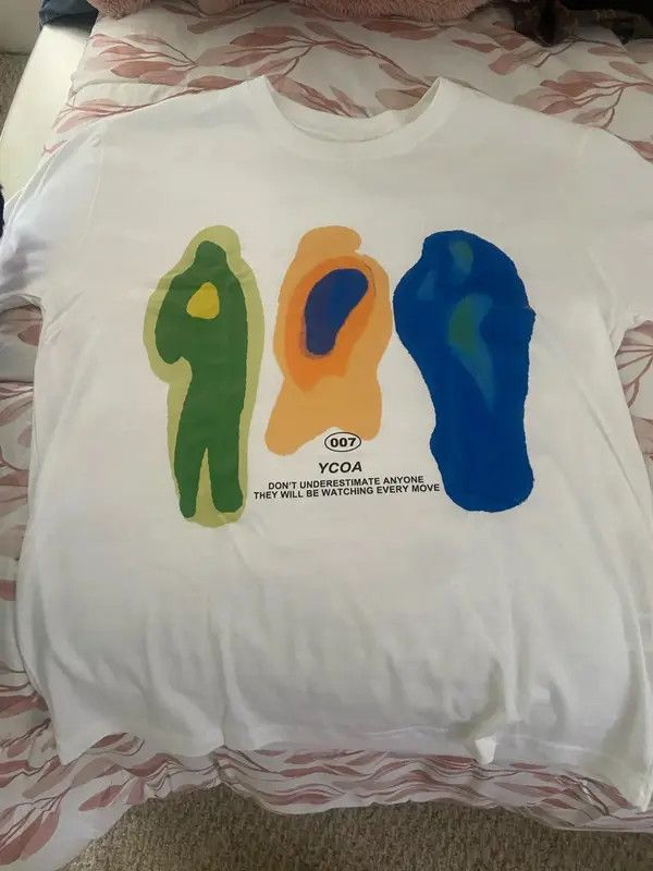 VIBE Oversize fashionable T-shirt hip-hop style summer y2k Size US L / EU 52-54 / 3 - 5 Thumbnail