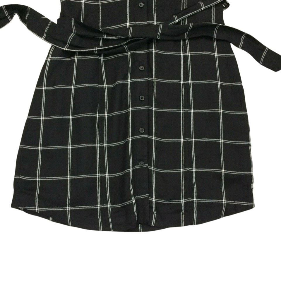 Other NWT INC Shirt dress Size 4 Tie Waist Sleeveless Plaid Lined Size S / US 4 / IT 40 - 9 Thumbnail