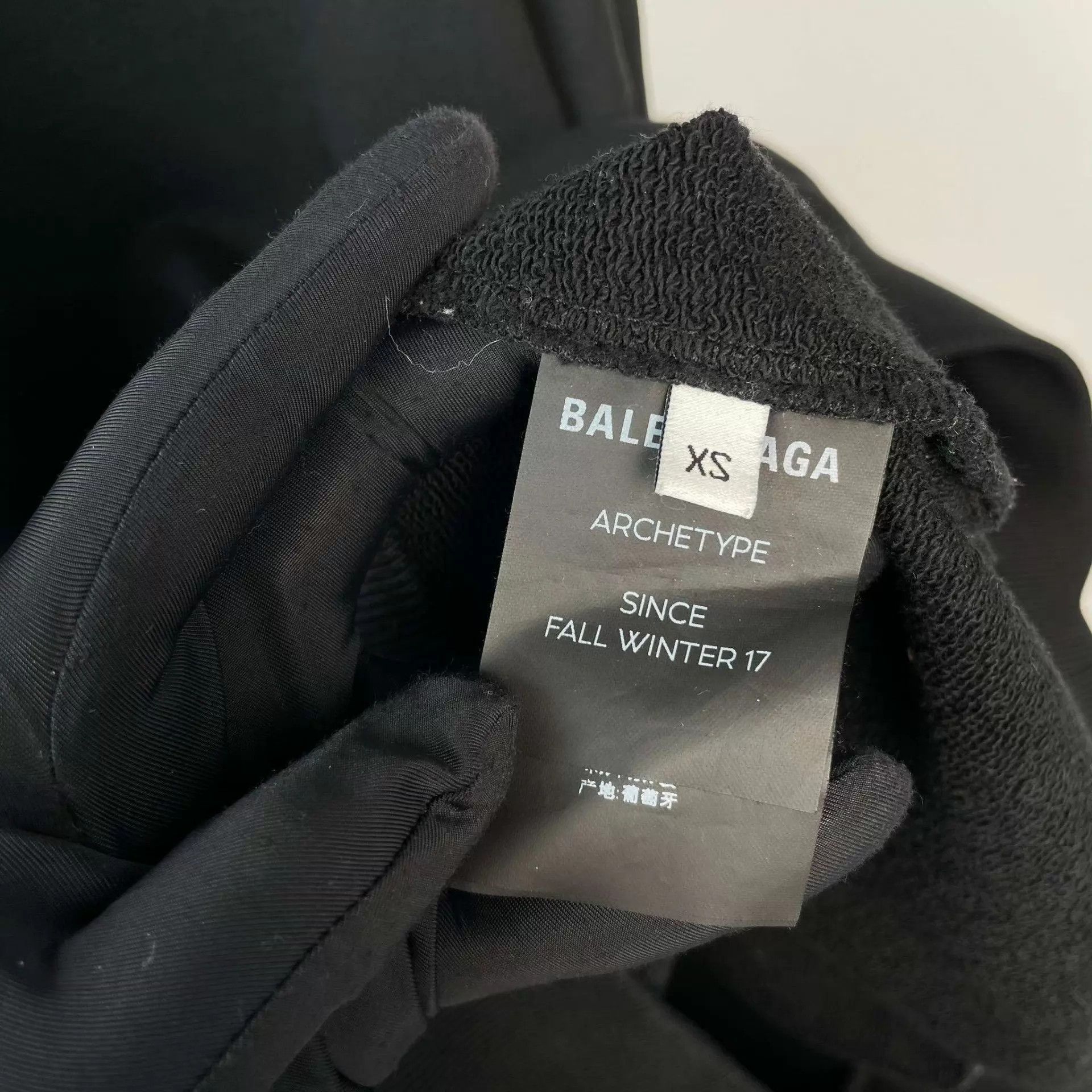 Balenciaga Balenciaga 95 New Cotton Hoodie XS Size US XS / EU 42 / 0 - 5 Thumbnail