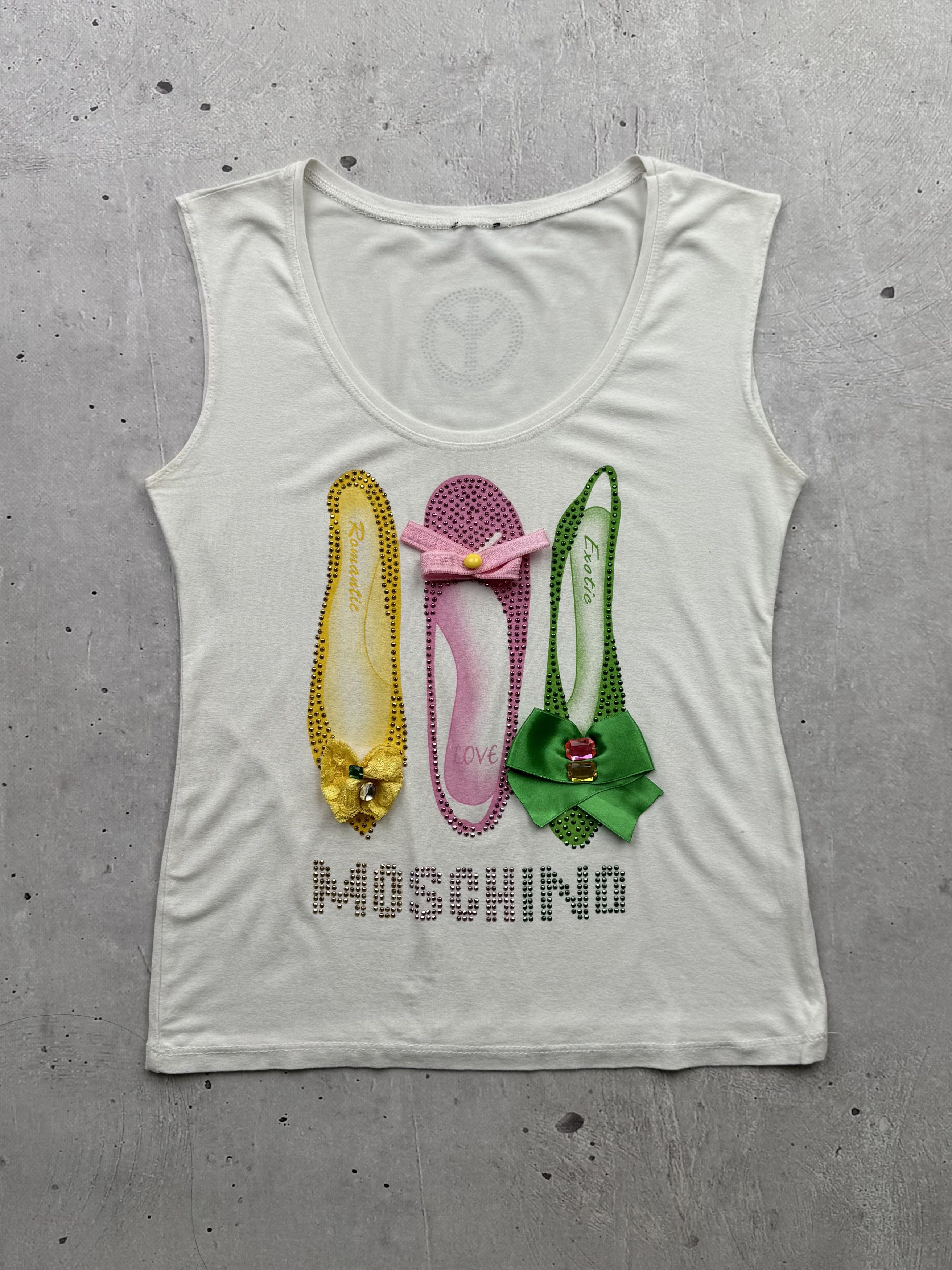 Moschino × Vintage Moschino Vintage Tank Top Size M / US 6-8 / IT 42-44 - 1 Thumbnail