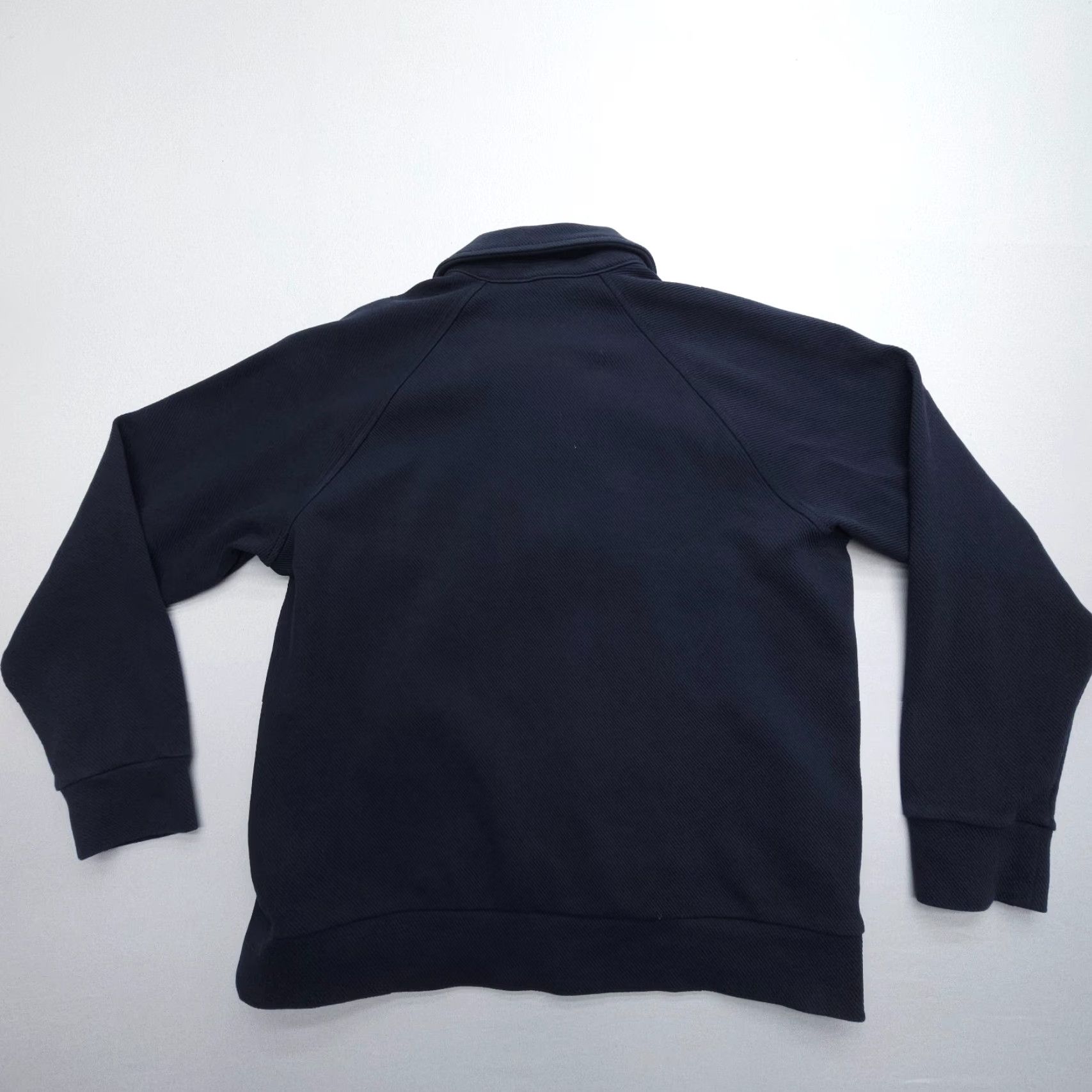 Banana Republic VINTAGE Banana Republic Polo Sweatshirt Womens XS Preppy Navy Oversized Size XS / US 0-2 / IT 36-38 - 2 Thumbnail