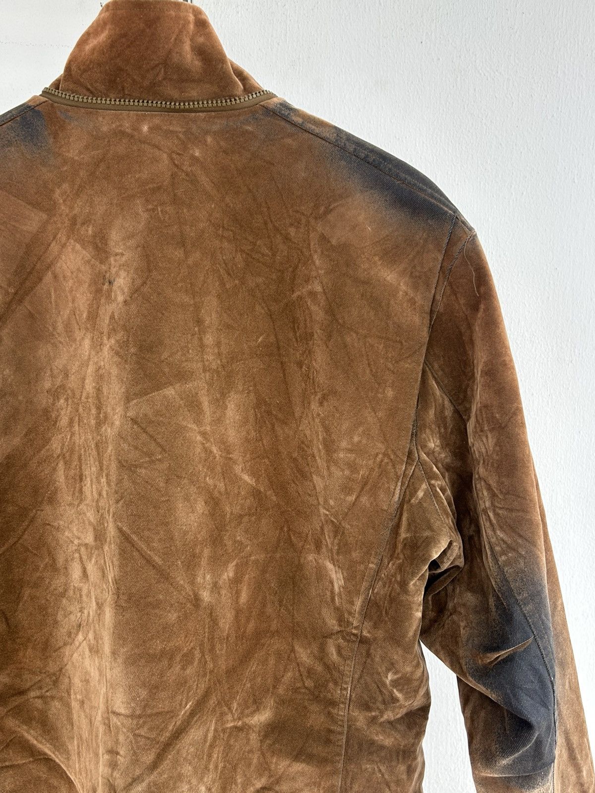 In The Attic Intheattic Vintage Suede Brown Winter Jacket Size US L / EU 52-54 / 3 - 11 Thumbnail