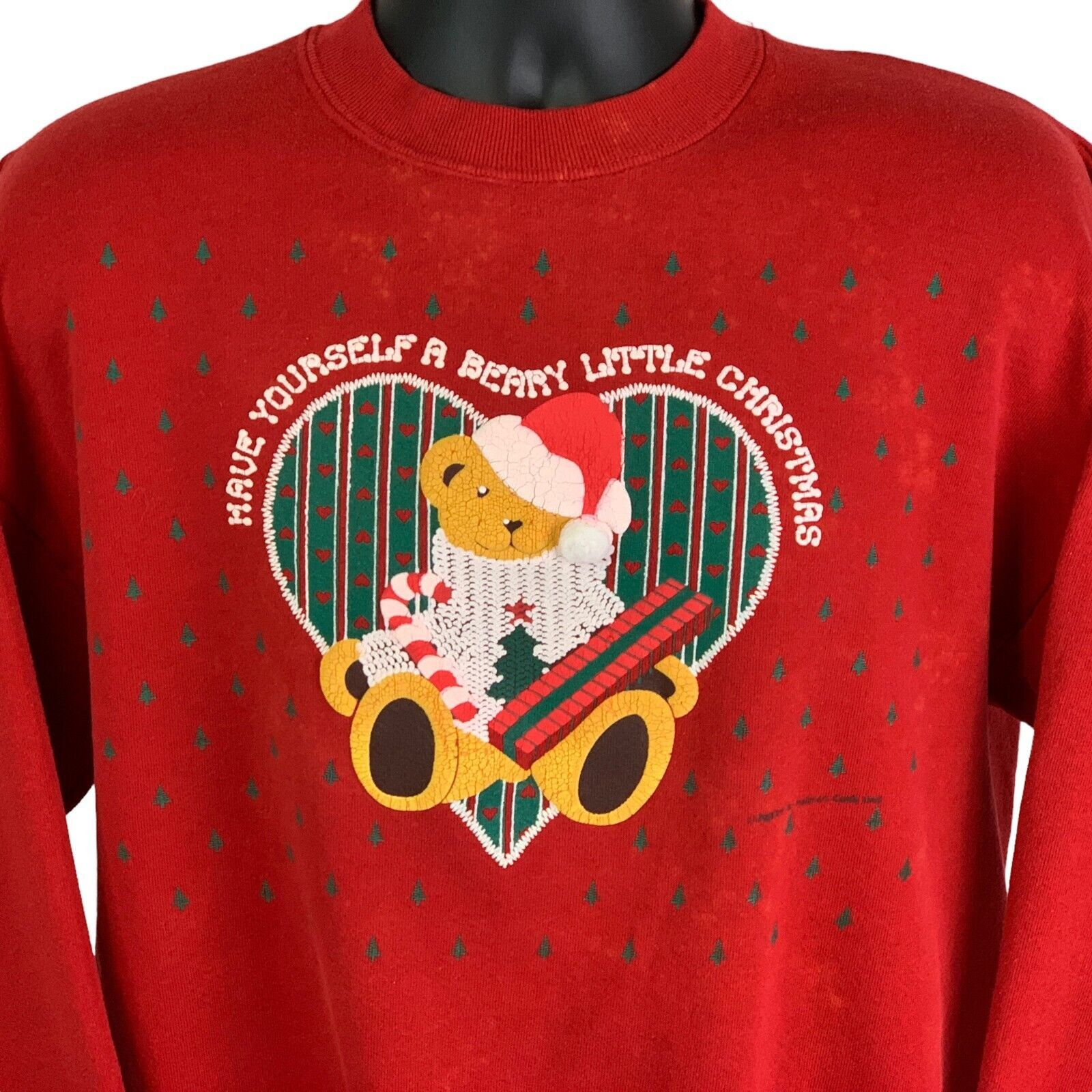 Vintage Vintage Cute Ugly Christmas Sweater Sweatshirt Womens Large Size L / US 10 / IT 46 - 1 Thumbnail