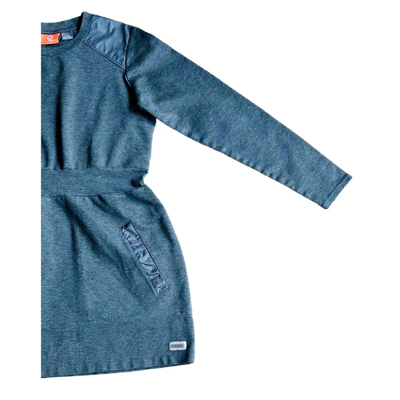 Merrell Merrell Sweater Top Women Large Elbow Pads Pockets Pullover Gray Long Sleeve Knit Regular Size L Size L / US 10 / IT 46 - 2 Thumbnail