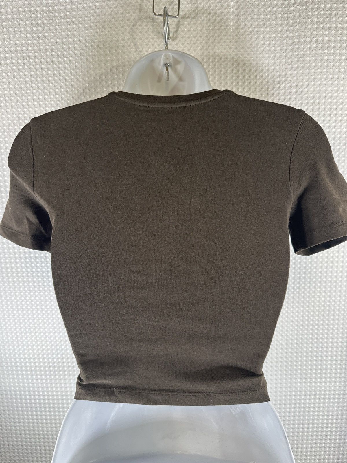 Zara Zara Cropped Short Sleeve T-Shirt Size XS / US 0-2 / IT 36-38 - 3 Thumbnail