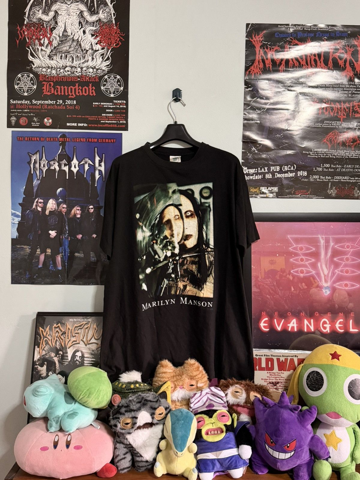 Band Tees Vintage Marilyn Manson Beautiful People 1997 Size US XL / EU 56 / 4 - 1 Thumbnail
