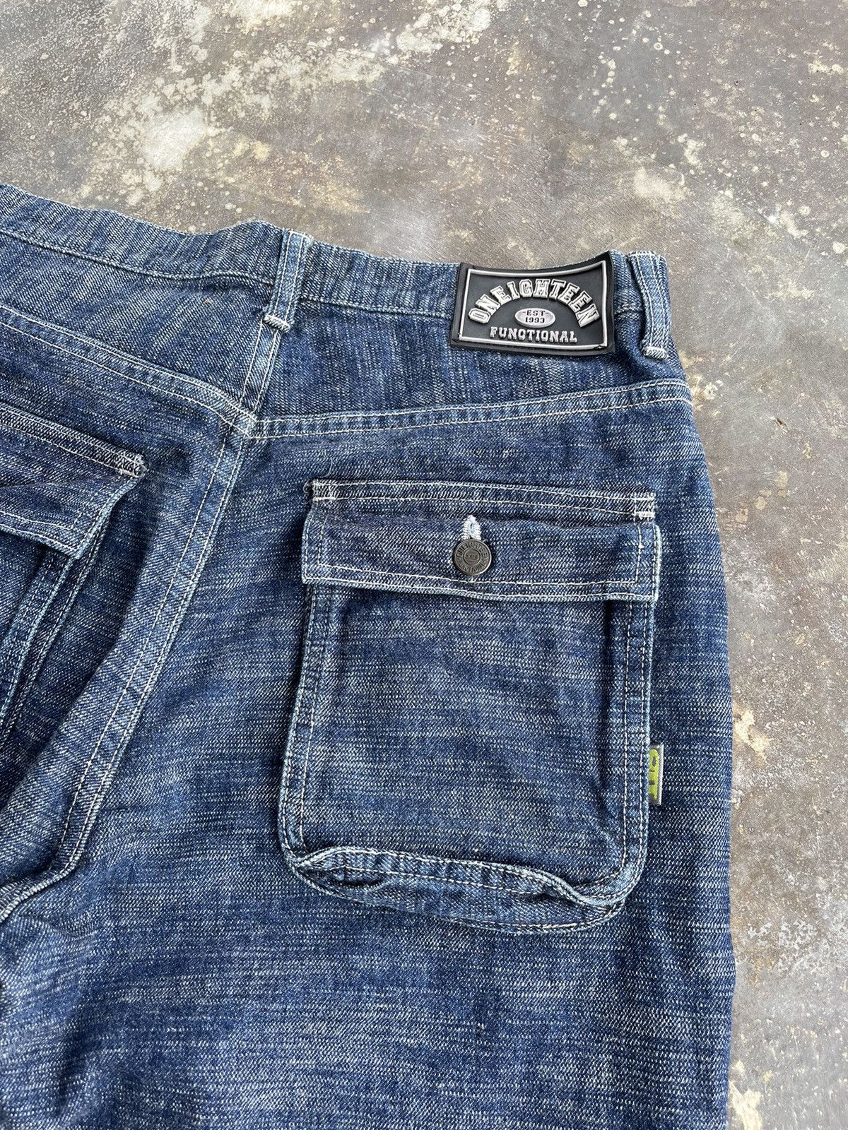 If Six Was Nine × Japanese Brand × Vintage Baggy Hysteric Inspired Slubby Denim Size US 31 - 17 Thumbnail