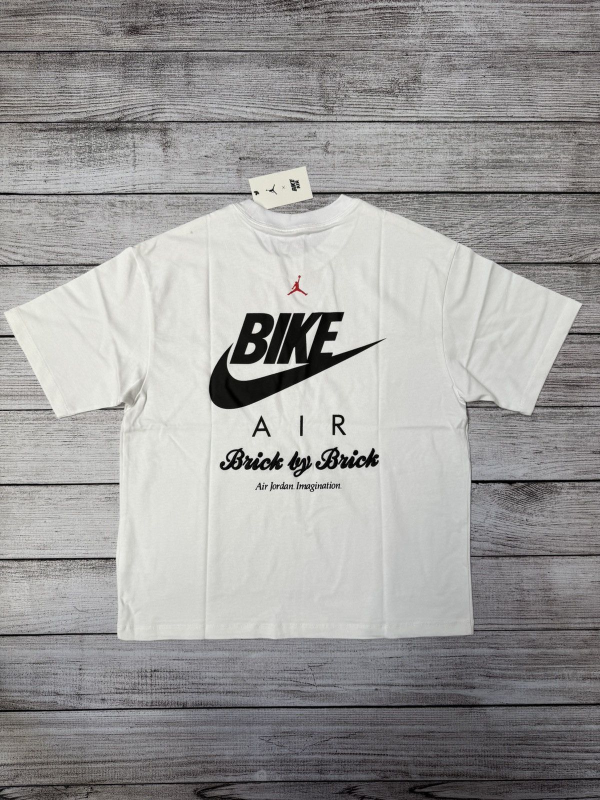 NEW Jordan x Nigel Sylvester Brick Tee White Size L