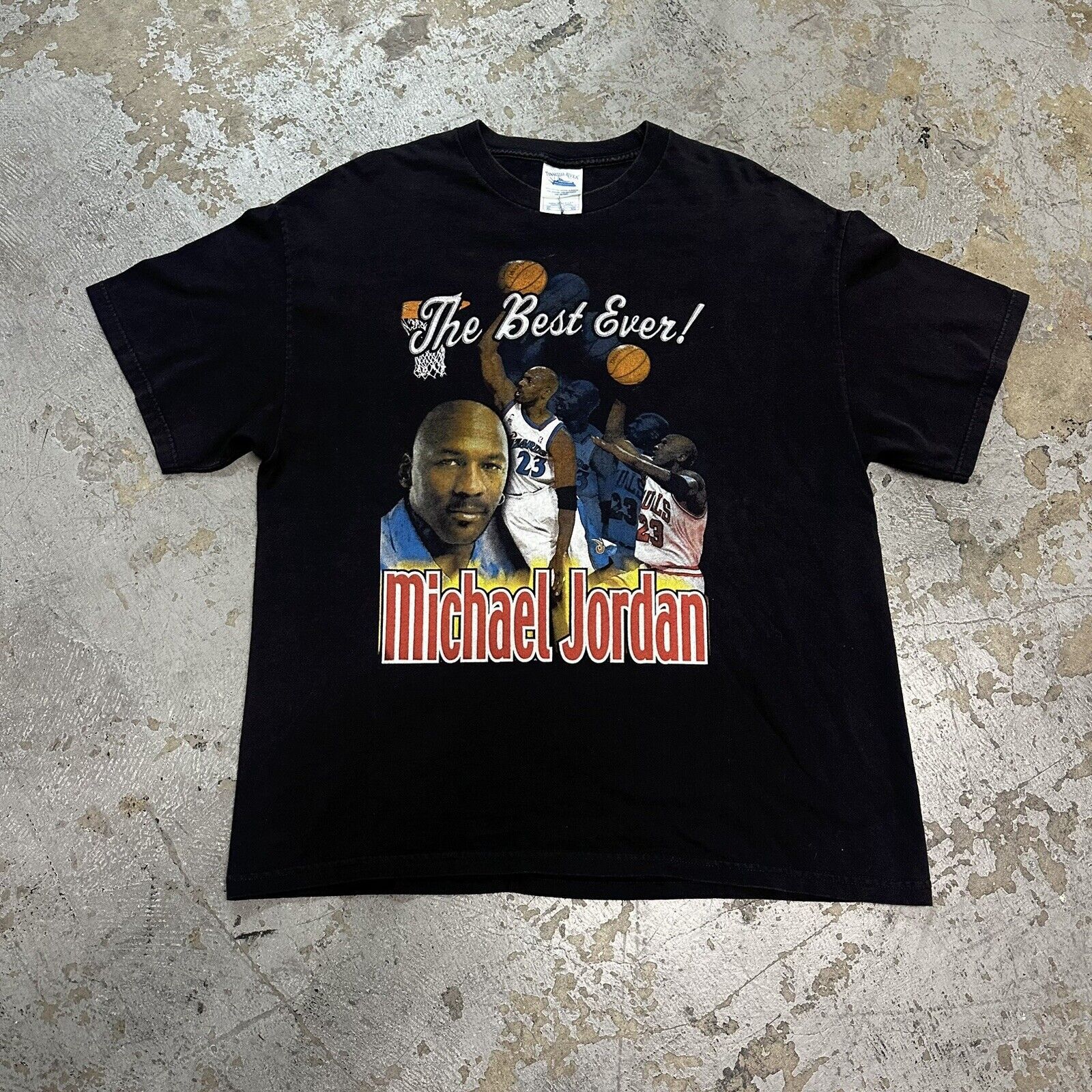 Jordan Brand × NBA × Vintage Vintage 2001 Michael Jordan Wizards Chicago Bulls T-Shirt Size US XL / EU 56 / 4 - 3 Thumbnail