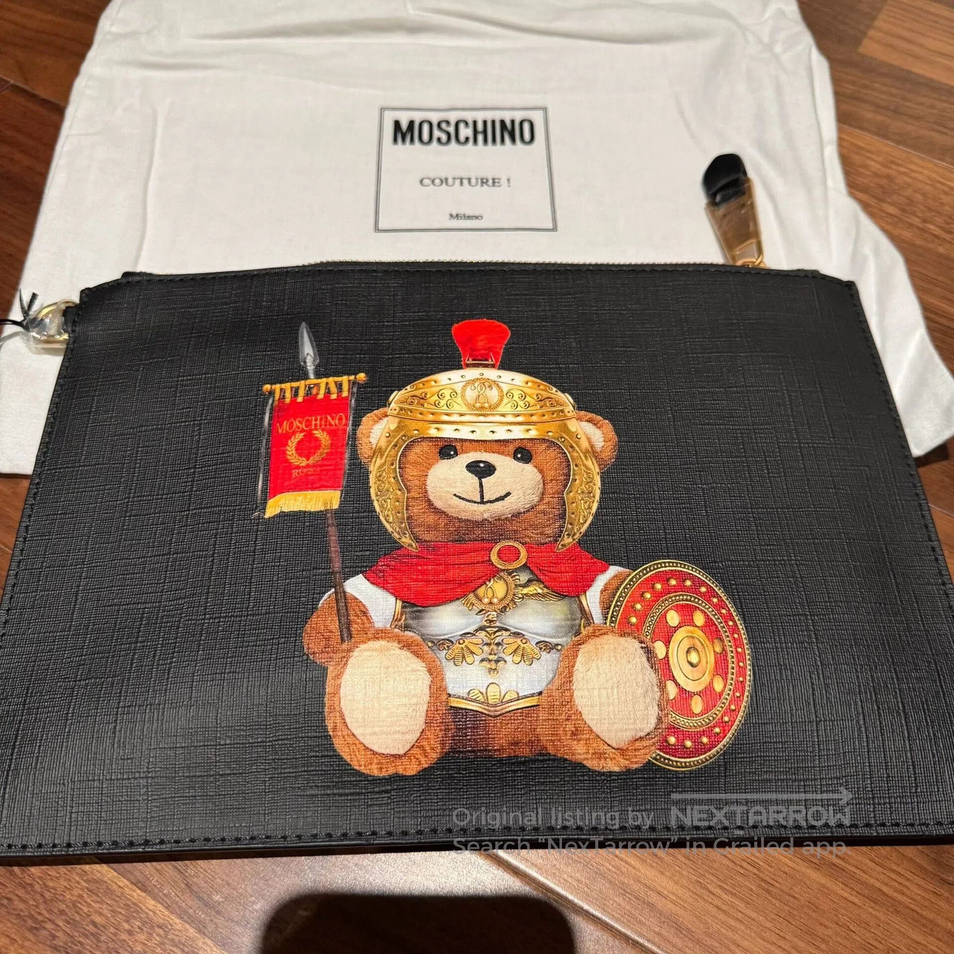 Moschino Moschino Bear Clutch Handbag. Size ONE SIZE - 2 Thumbnail