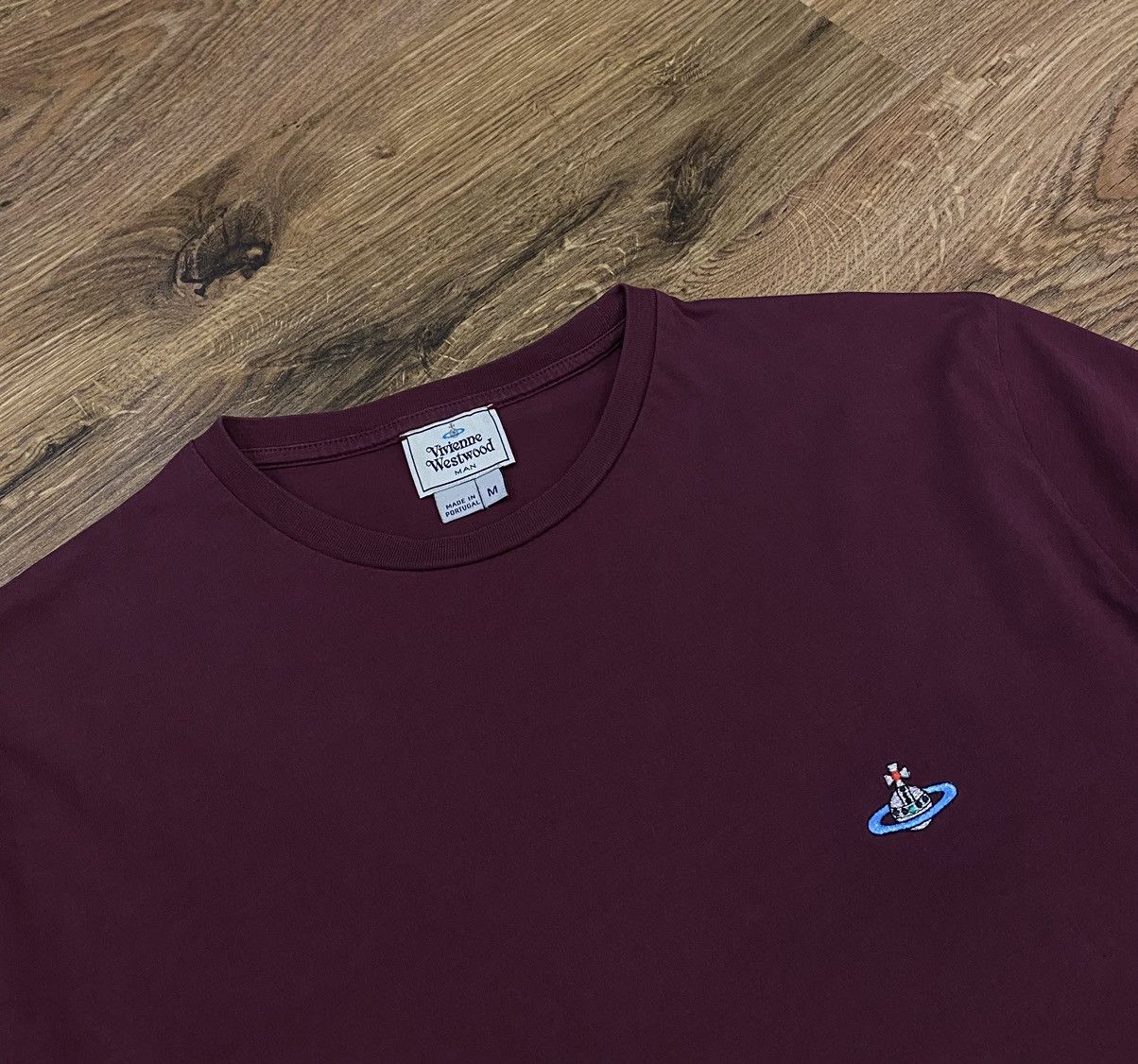 Vivienne Westwood Vivienne Westwood Basic Logo Tee x Luxury x Streetwear Size US M / EU 48-50 / 2 - 1 Thumbnail