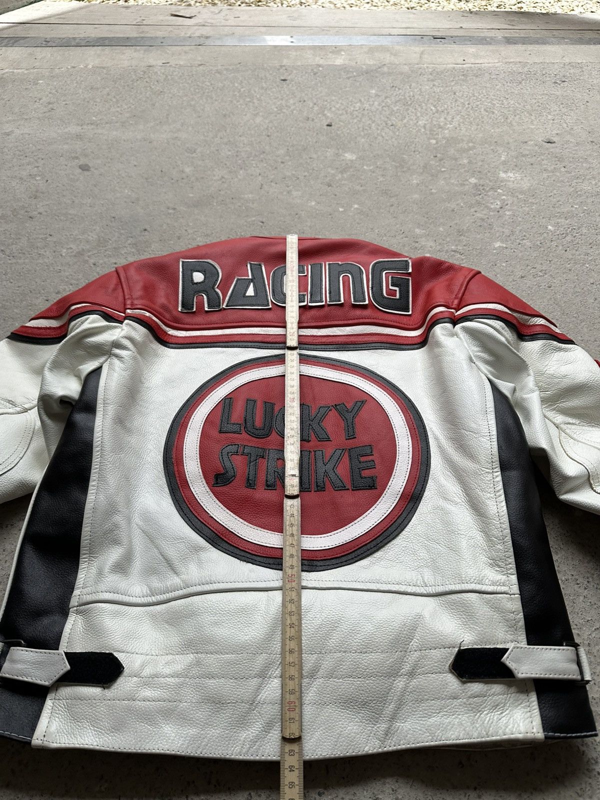 Lucky Brand Lucky Strike Exklusiv Arrow Leather Jacket S red white Size US S / EU 44-46 / 1 - 21 Thumbnail